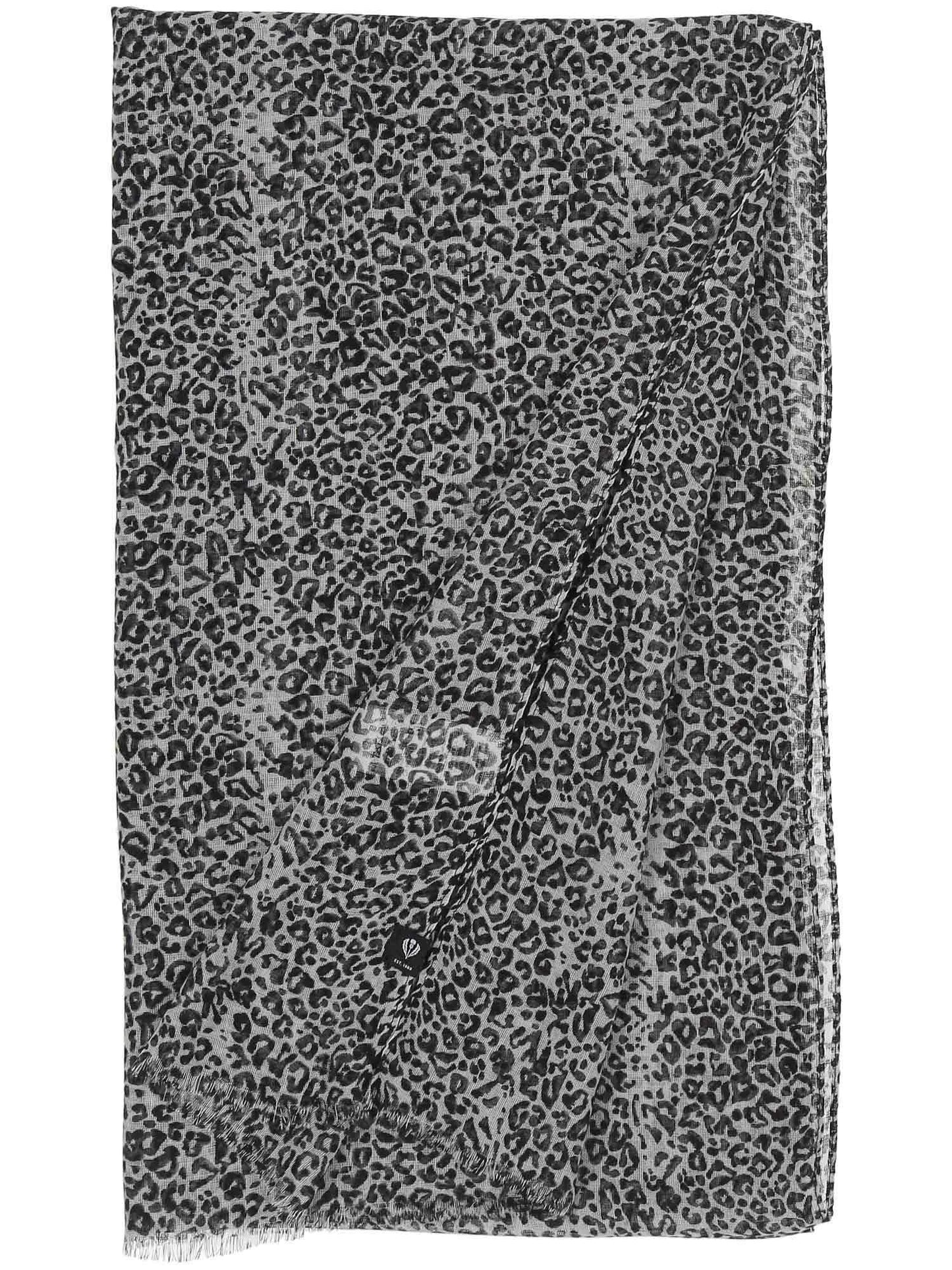 Schal Polyester Schal (Black White)