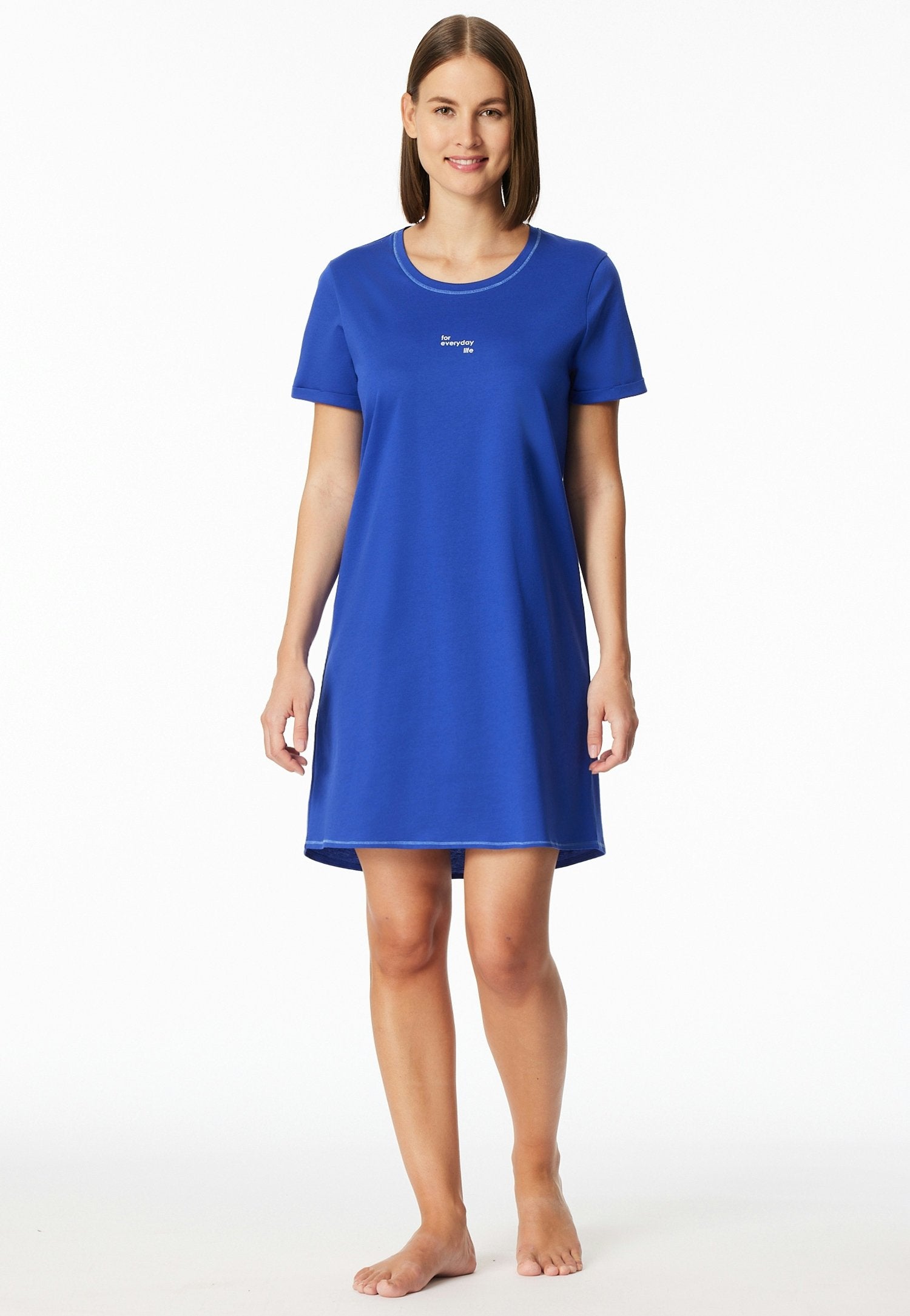 Nachthemd kurzarm, 90 cm (Royal)