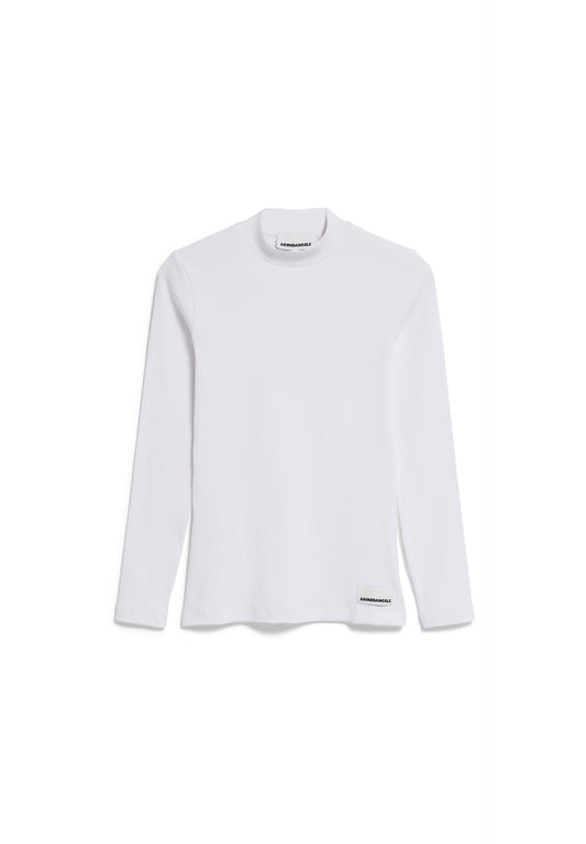 Fatimaara Rib Longsleeve (White)