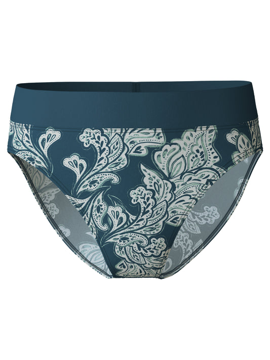 Slip mit Softbund, high waist (Deep Dive Petrol)