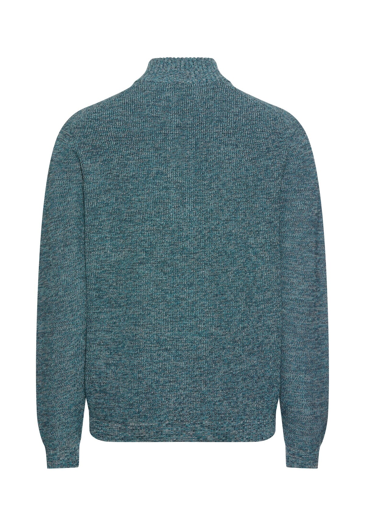 Strick-Troyer in melierter Optik (Tide Blue)