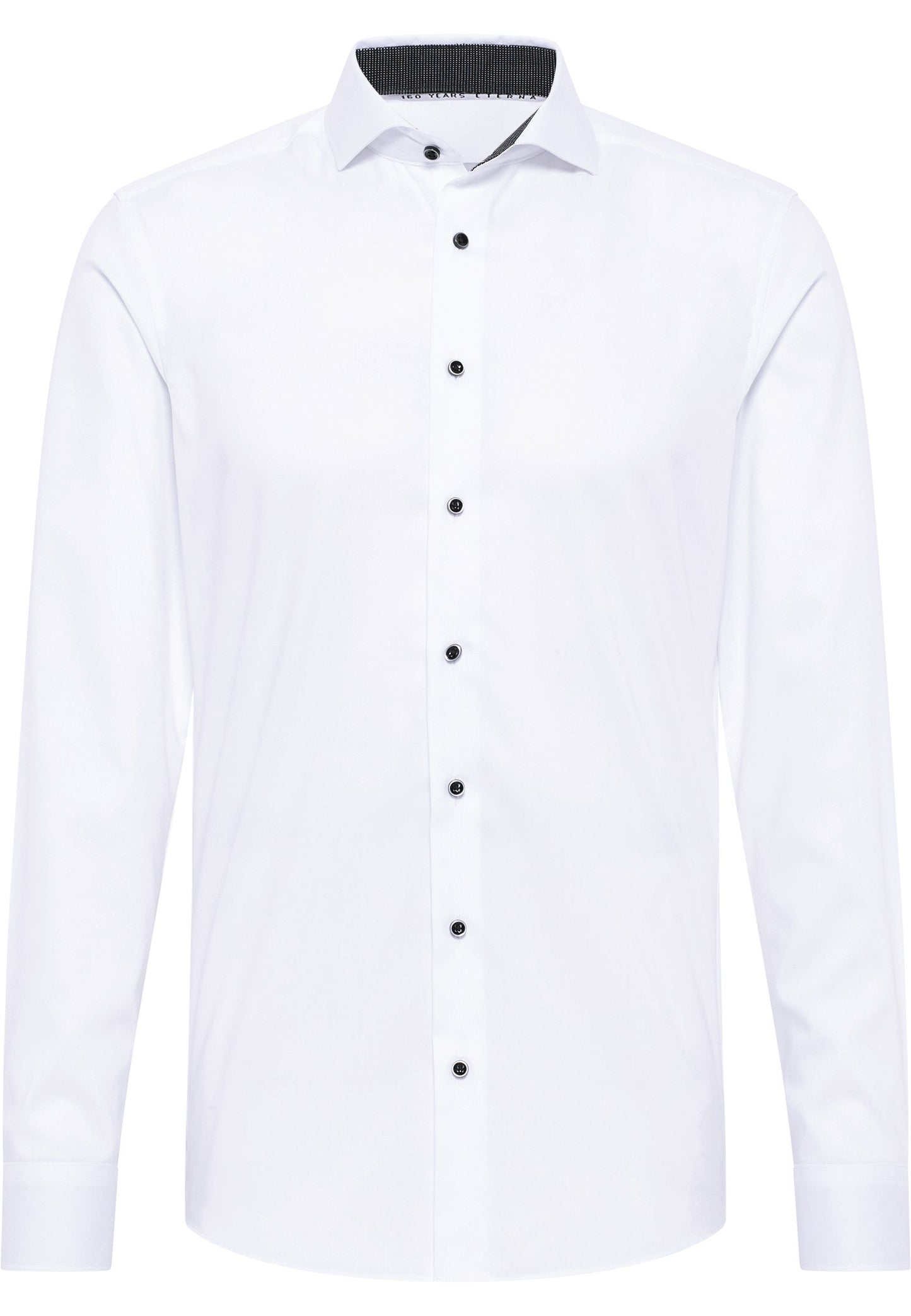 Hemd Pinpoint Langarm (Weiss)