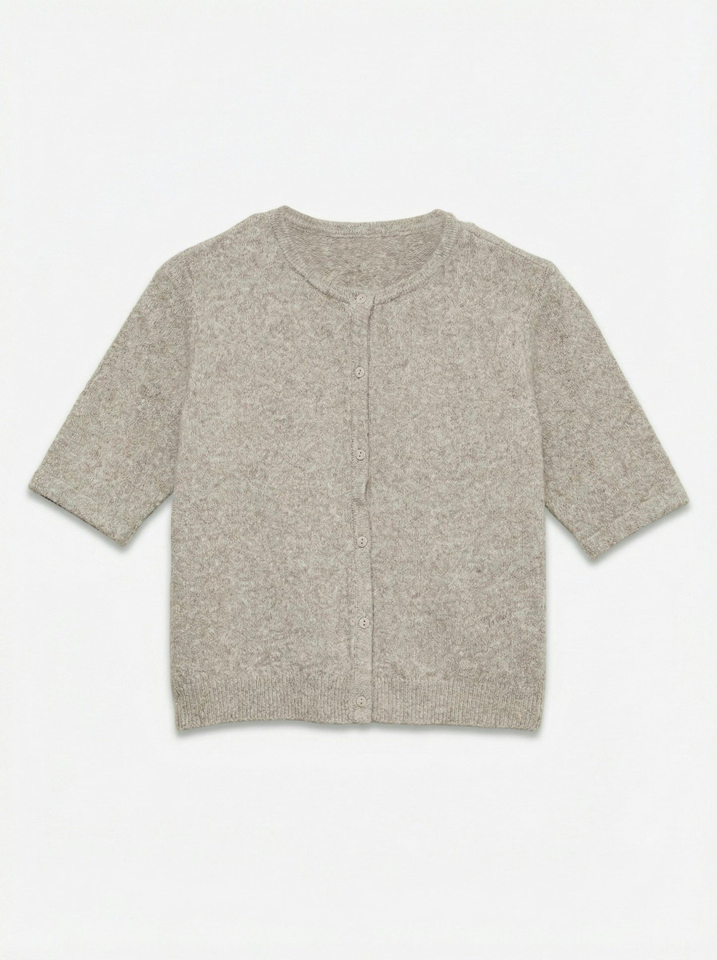 Vmdoffy 2/4 O-neck Button Cardigan Noos (Moon Rock/)