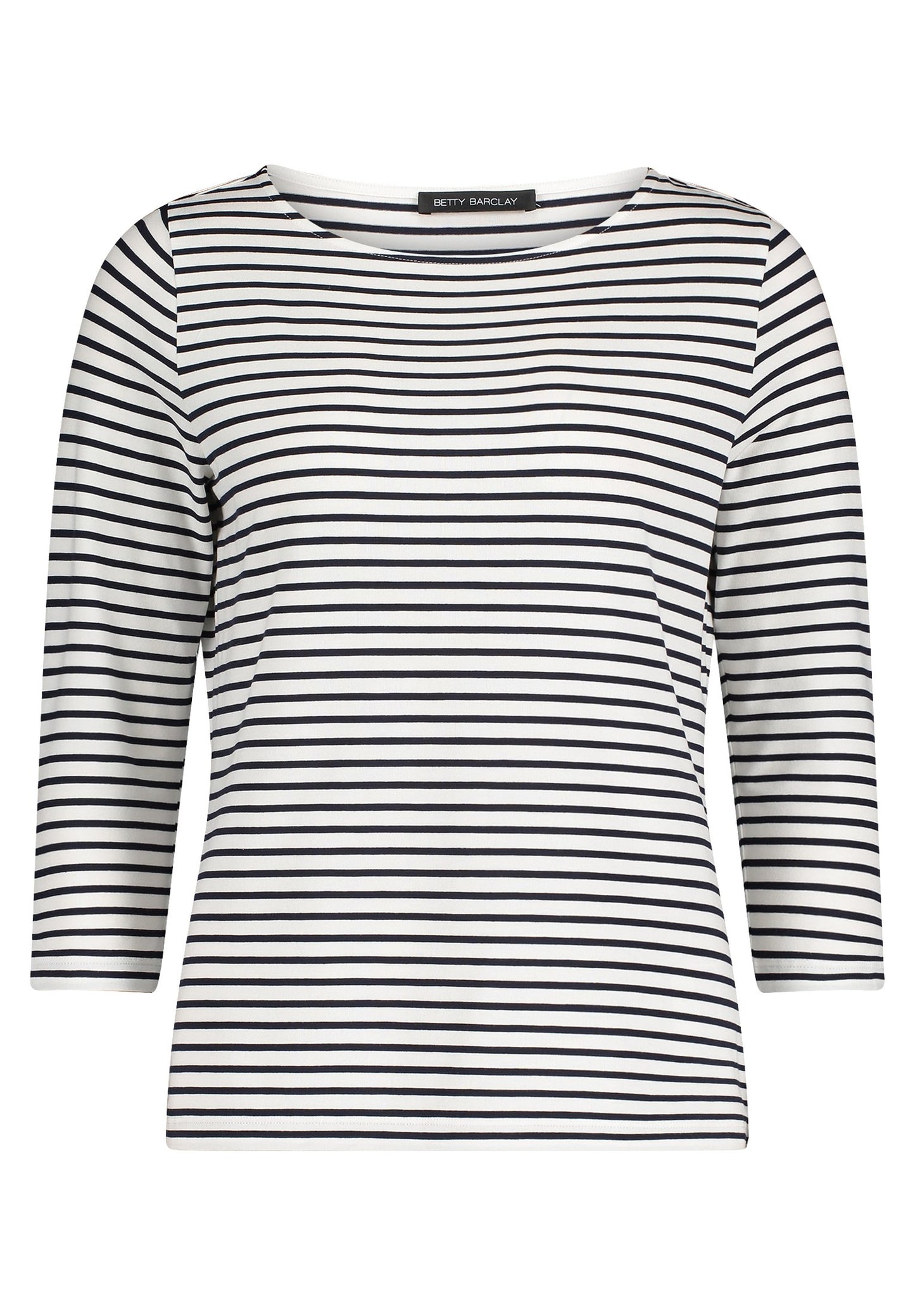 Basic Shirt (Cream/dark Blue)