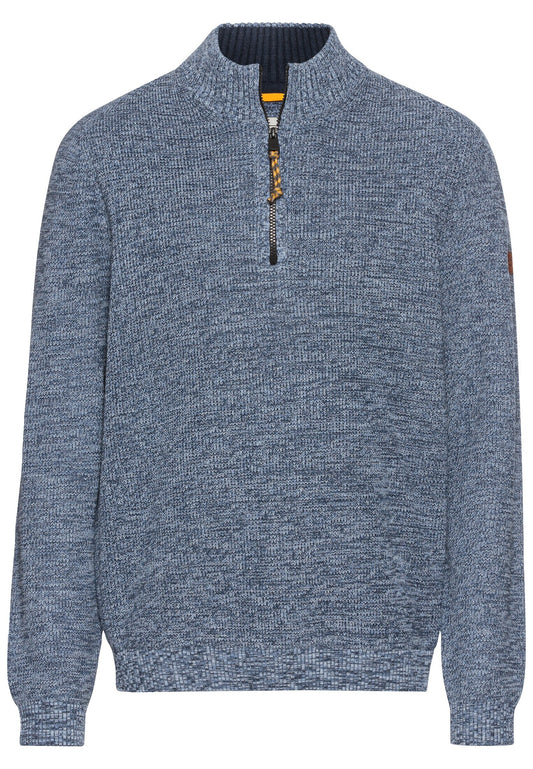 Stricktroyer aus Baumwollmix (Denim Blue)