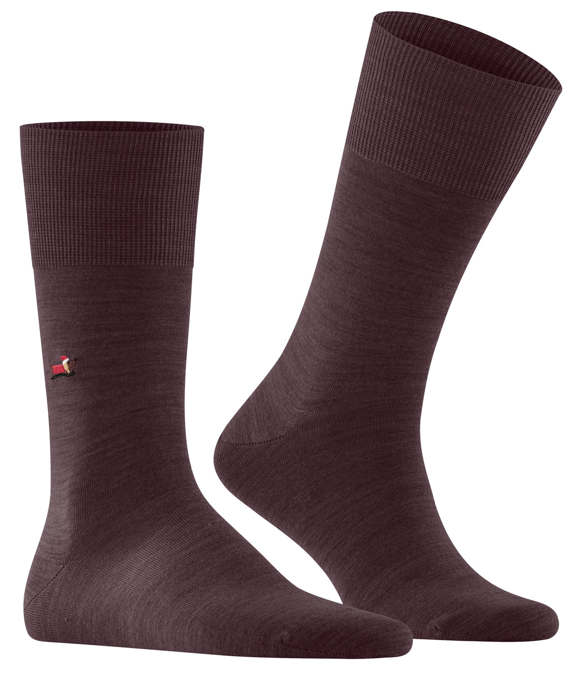 FALKE Airport X-Mas Dachshund Herren (Barolo)