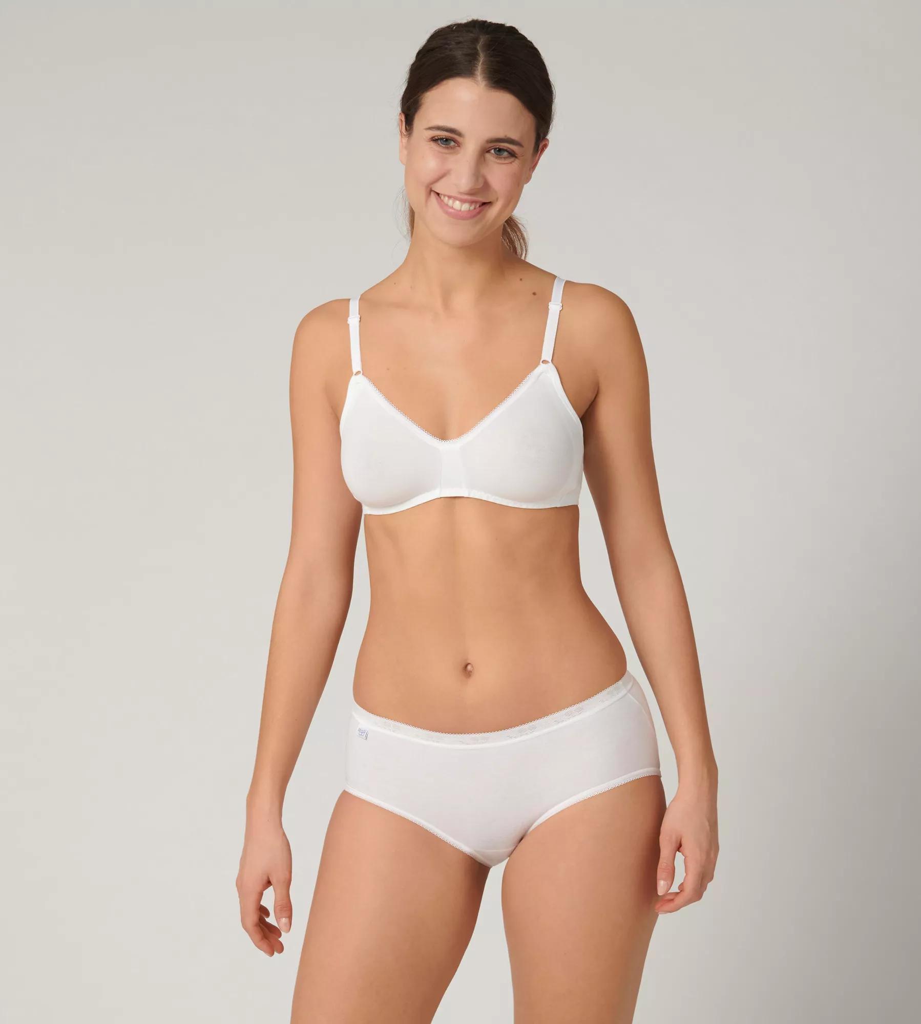 sloggi Basic+ Midi 2P (White)