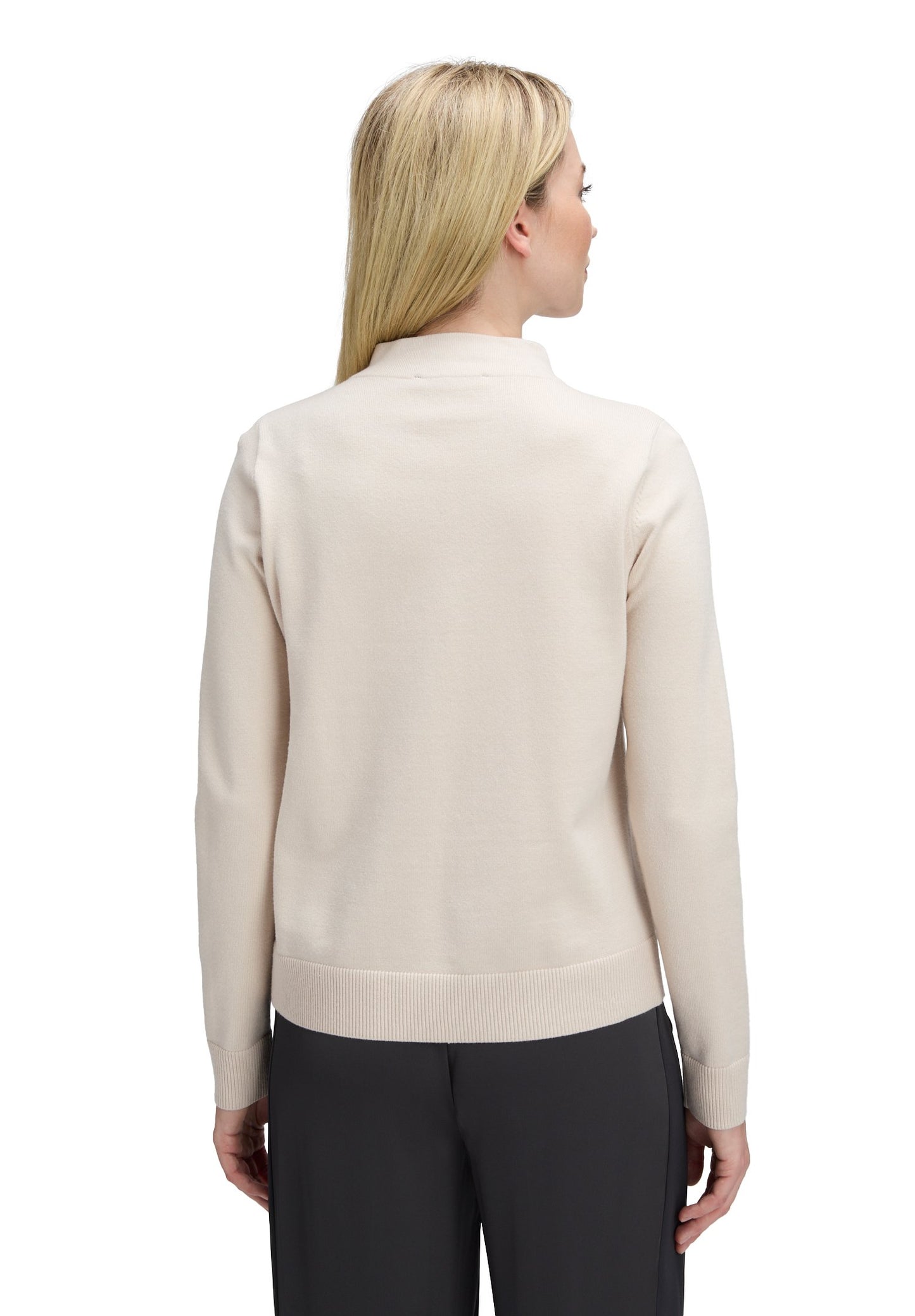 Basic-Strickpullover (Pastel Sand)