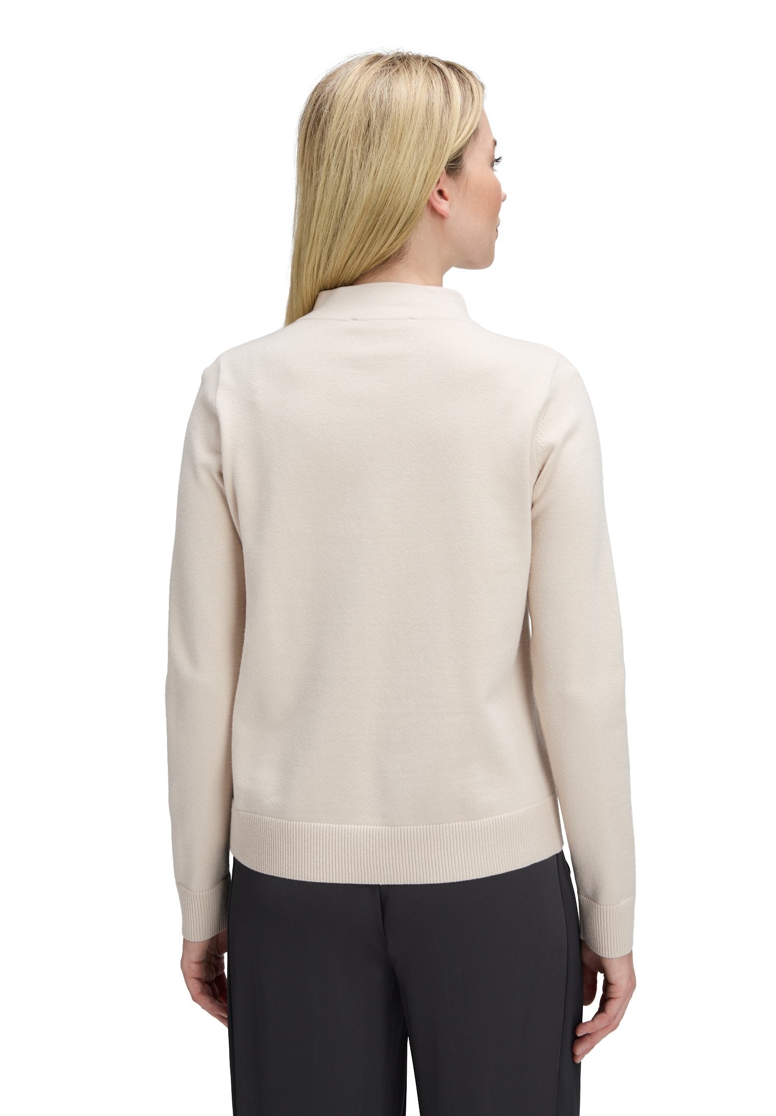 Basic-Strickpullover (Pastel Sand)