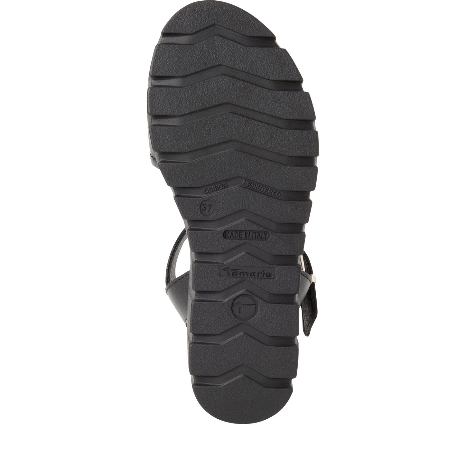 Sandalette (Black Leather)
