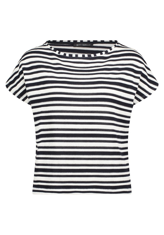 Streifenshirt (Dark Blue/natur)