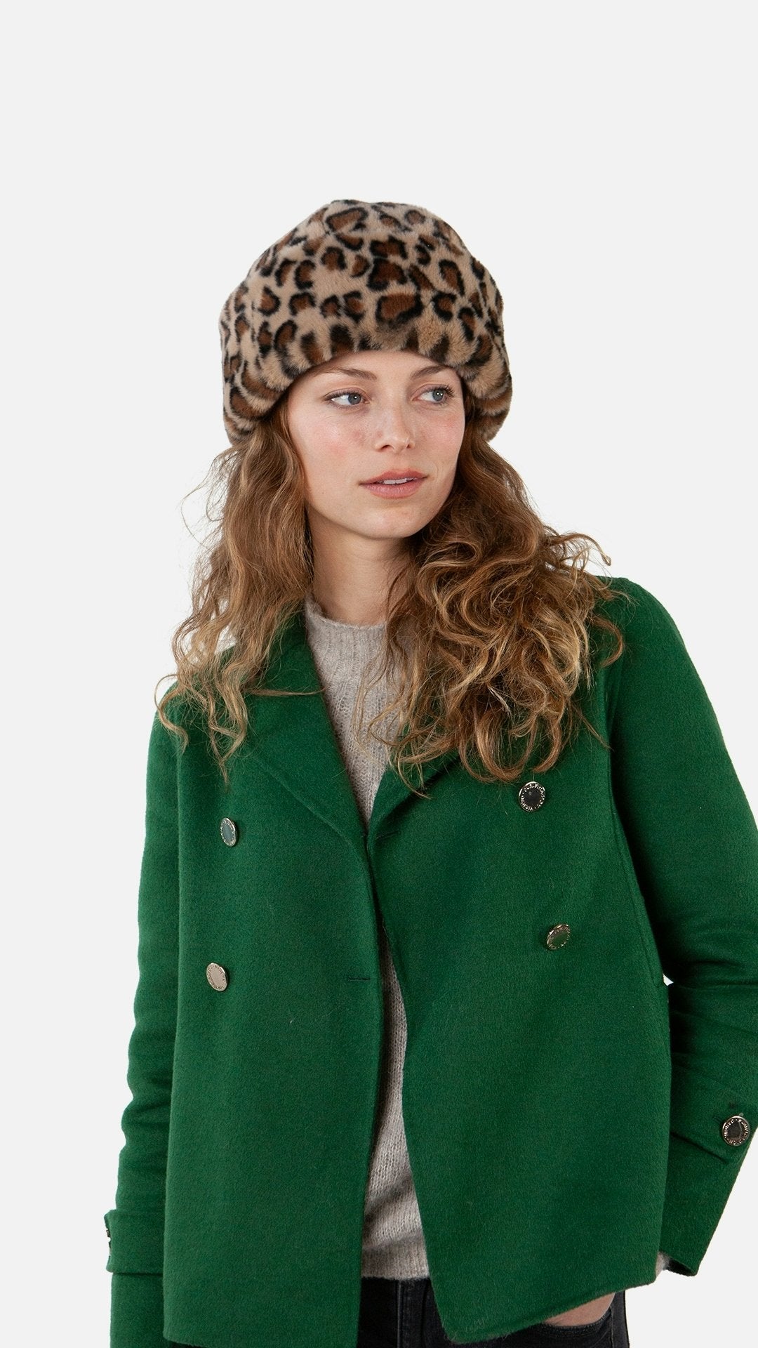 Cherrybush Hat (Brown Print Brown)