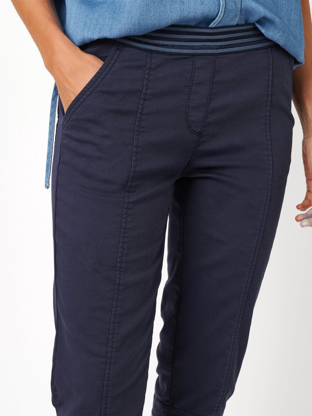 Sue Jogpant Capri (Dark Blue)