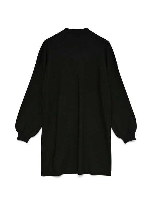 Vmnancy Ls Funnelneck Dress Noos (Black)