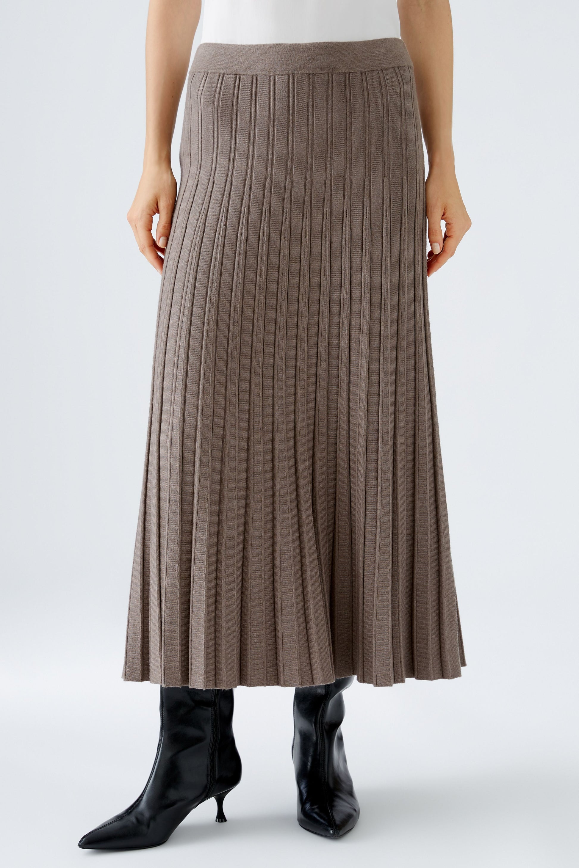 Midirock Viskosestrick (Smoky Taupe)