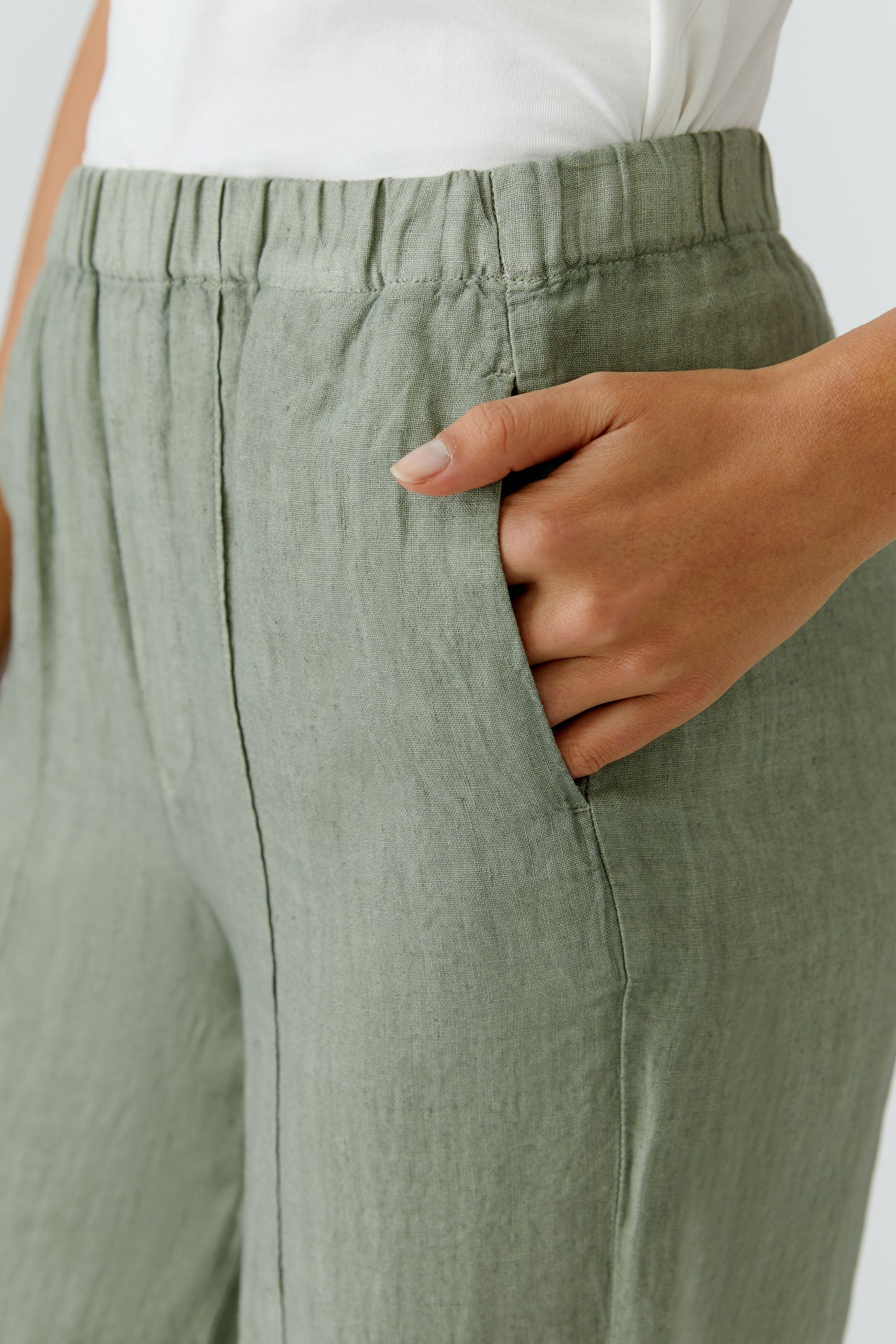 Leinenhose (Seagrass)