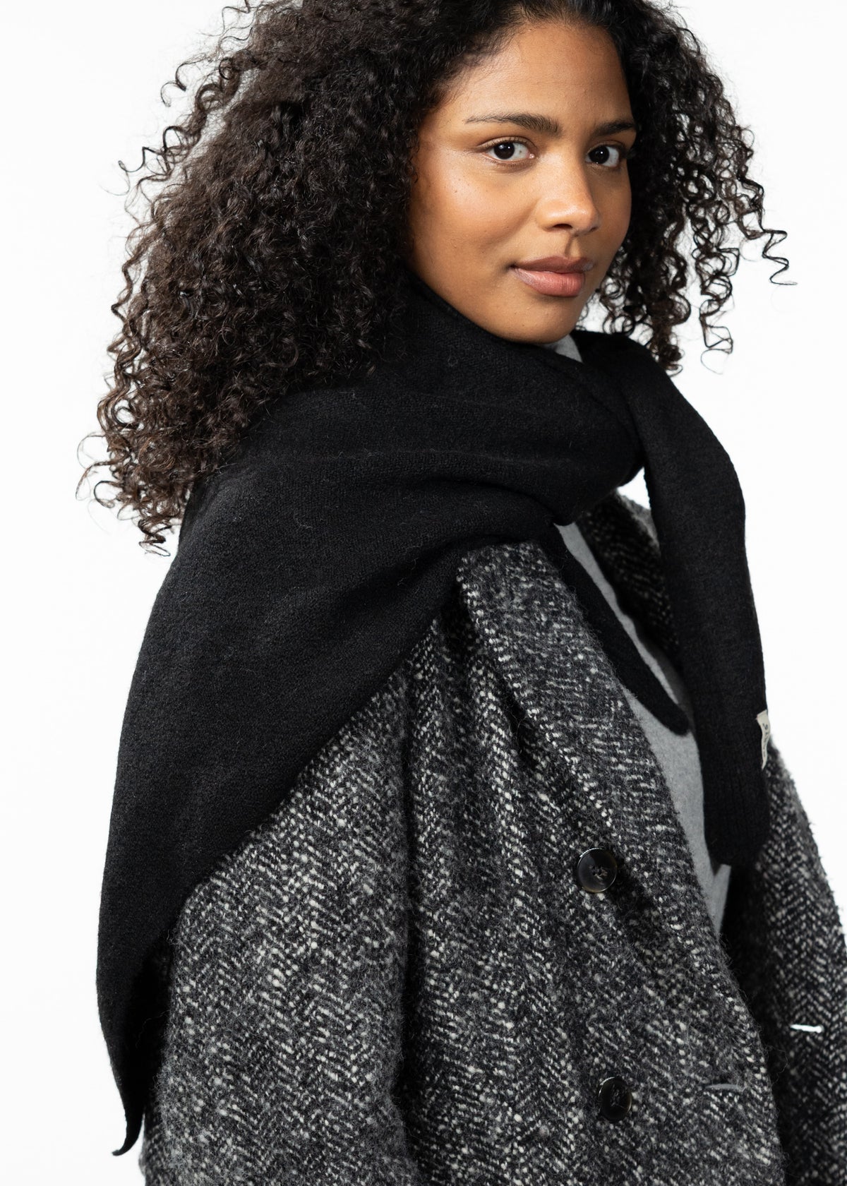 Darty Scarf (Black Black)