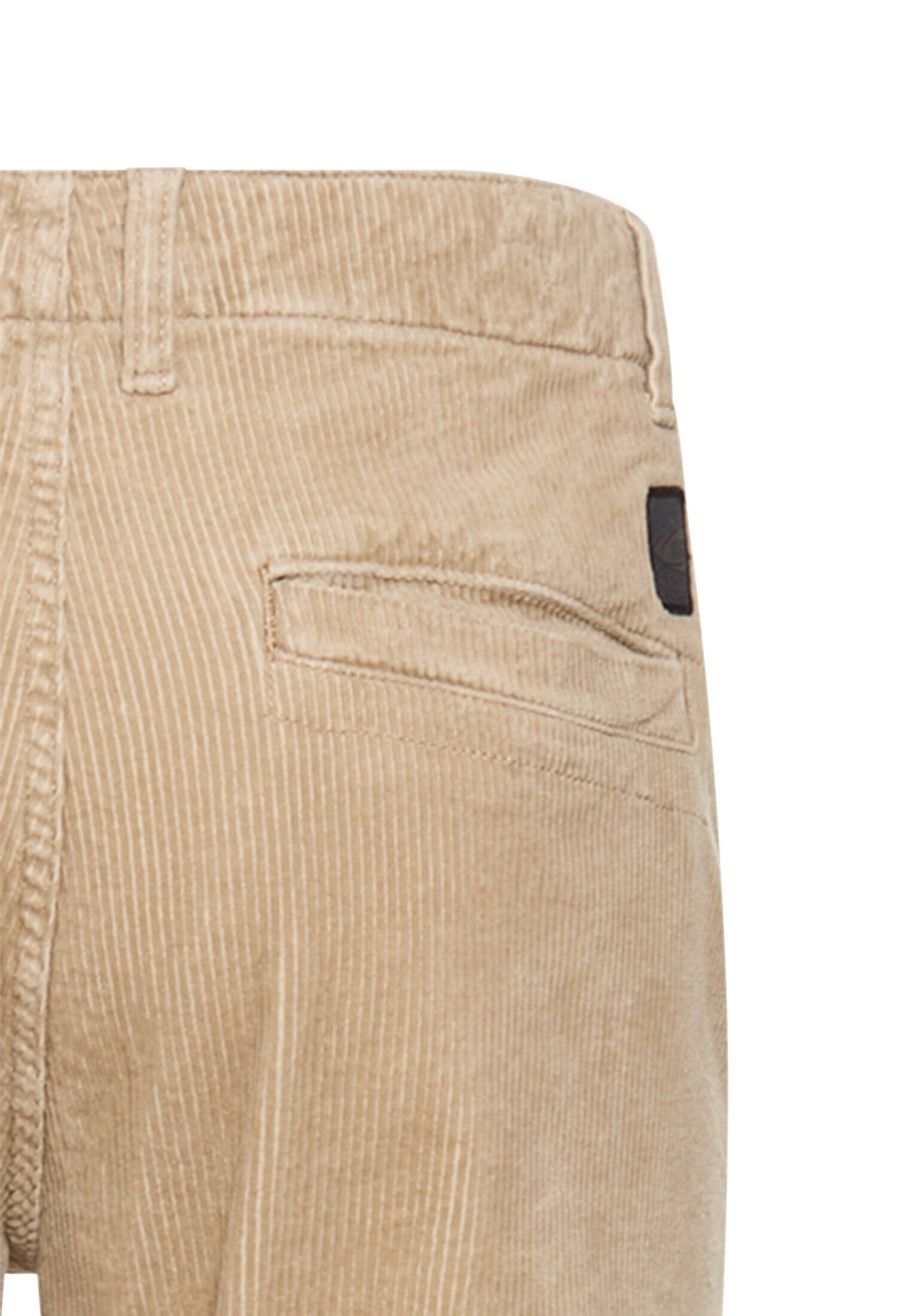 Regular Fit Chino Hose aus Cord (Beige)