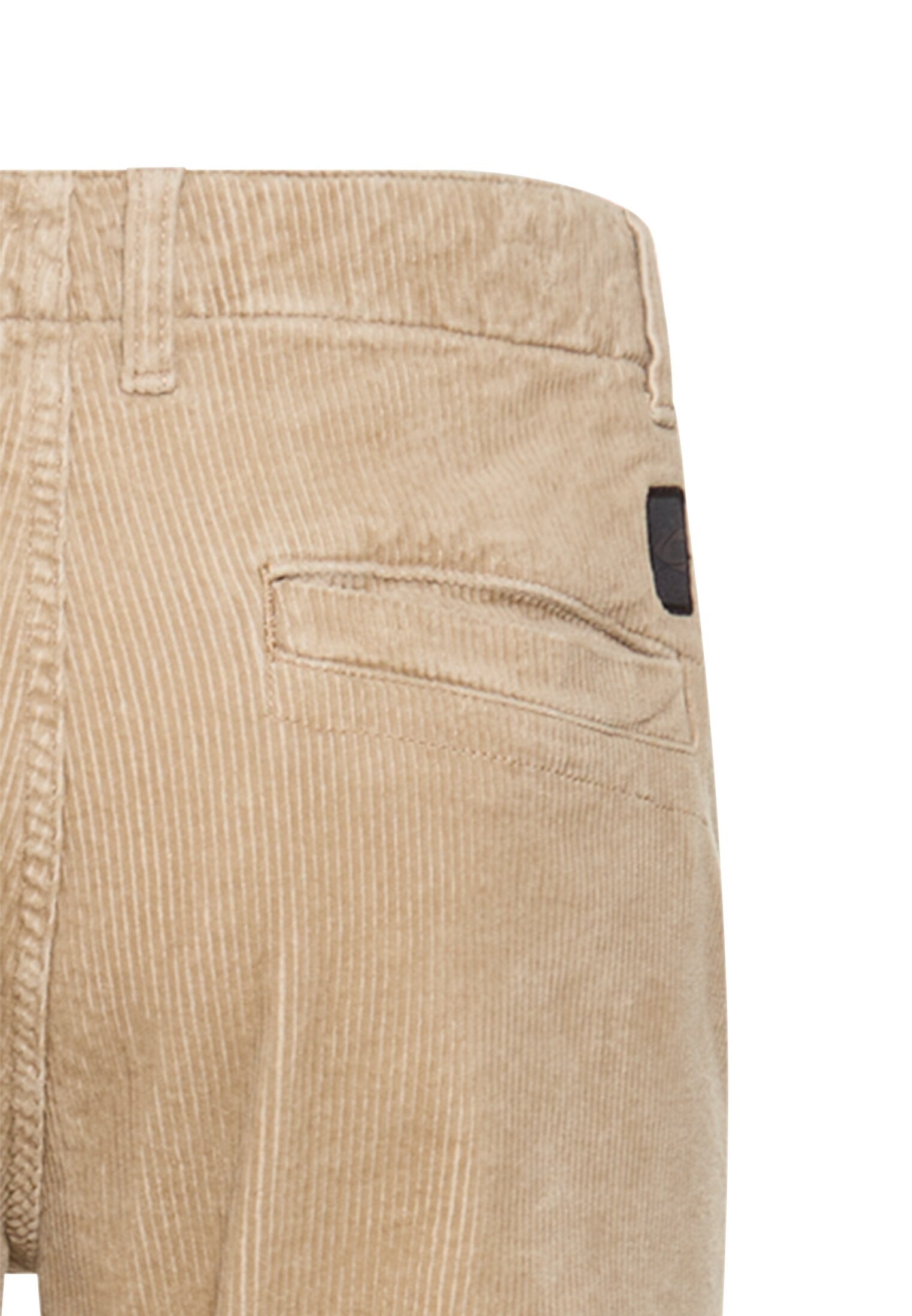 Regular Fit Chino Hose aus Cord (Beige)