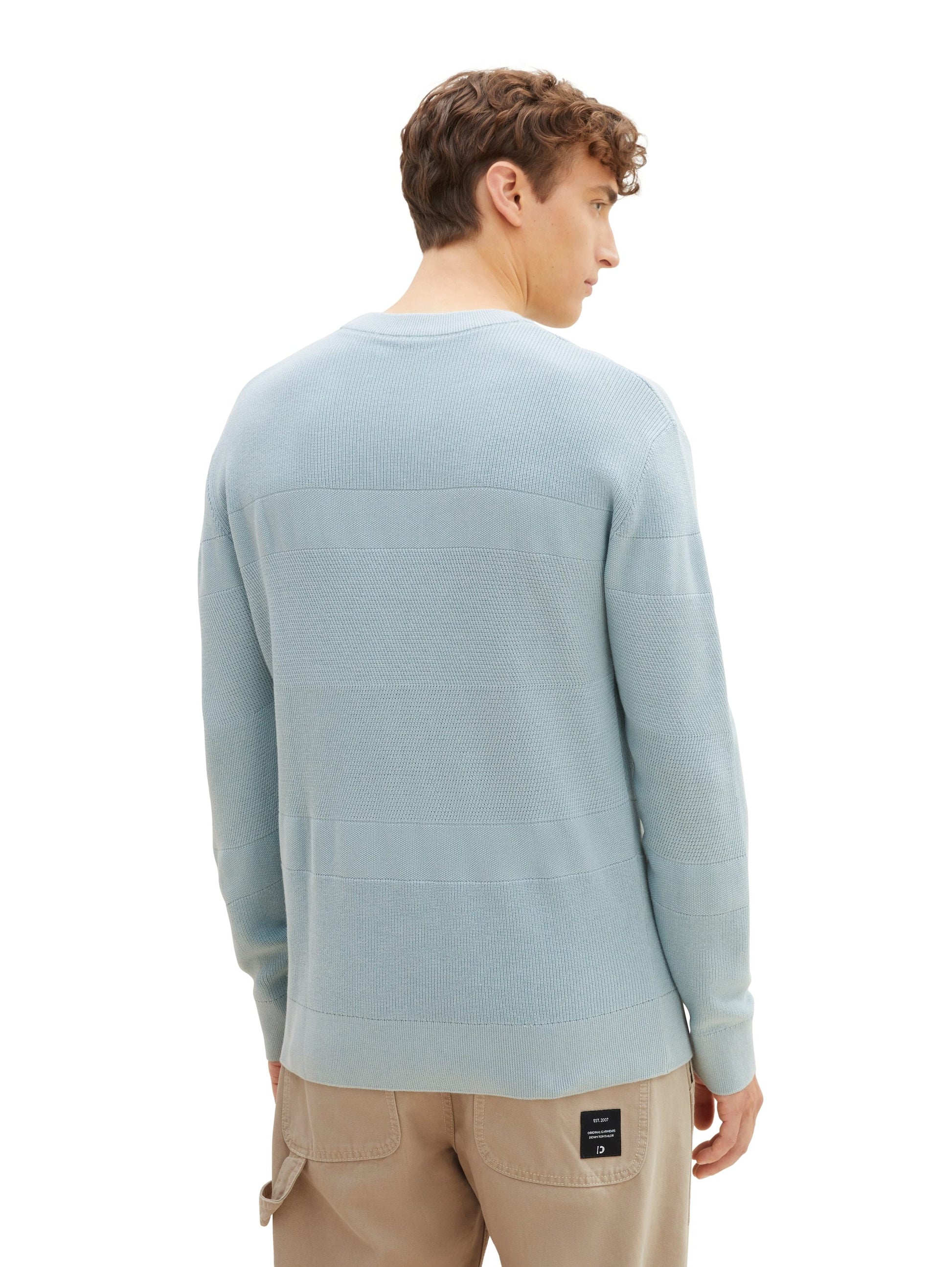 Strickpullover mit Struktur (Black)