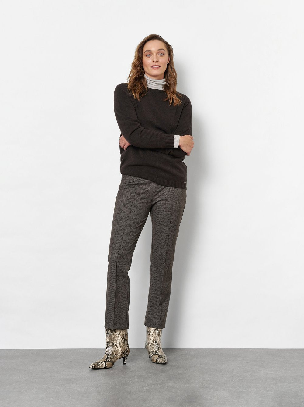 Jenny Kick 7/8 (Dark Brown)
