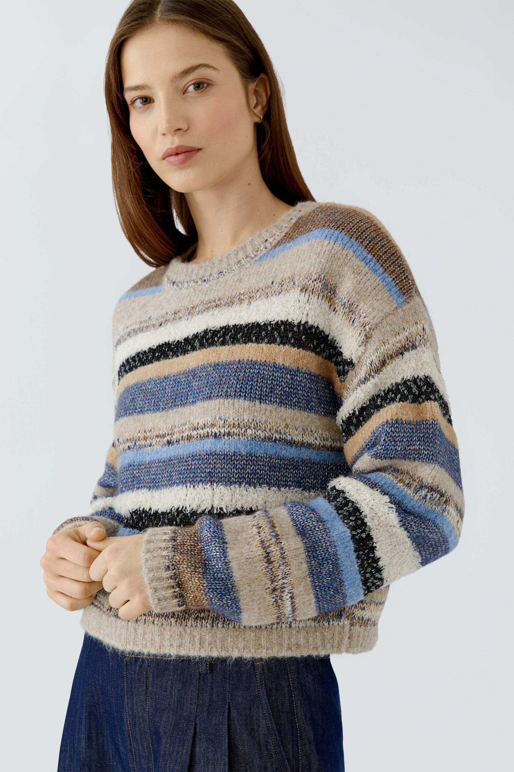 Pullover (Lt Brown Blue)