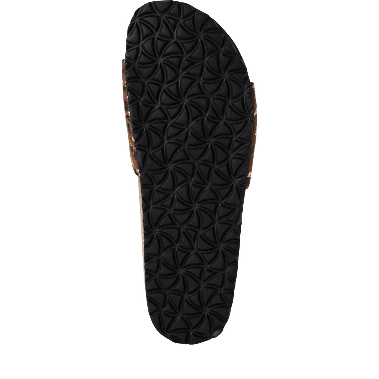 Pantolette (Cognac/leopard)