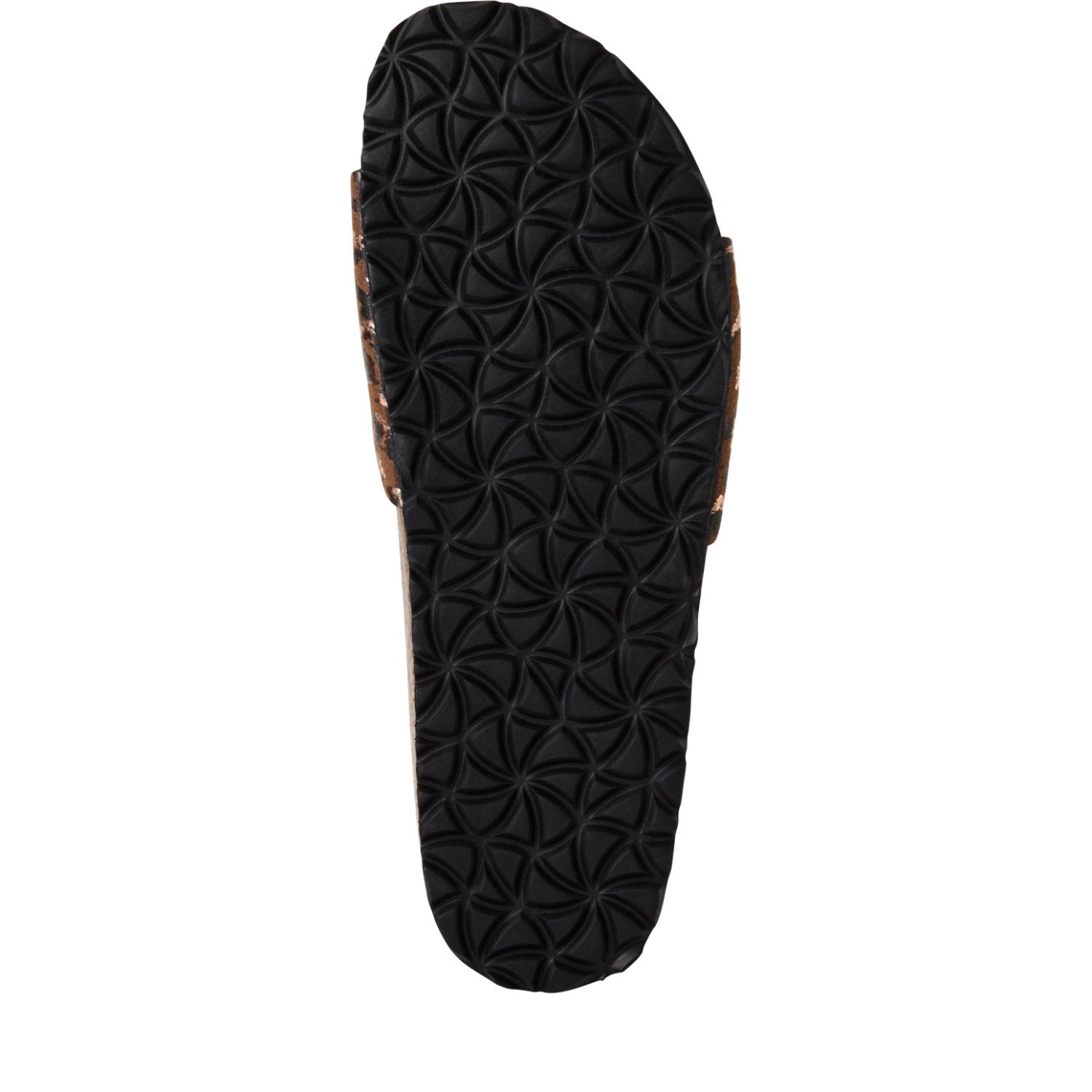 Pantolette (Cognac/leopard)