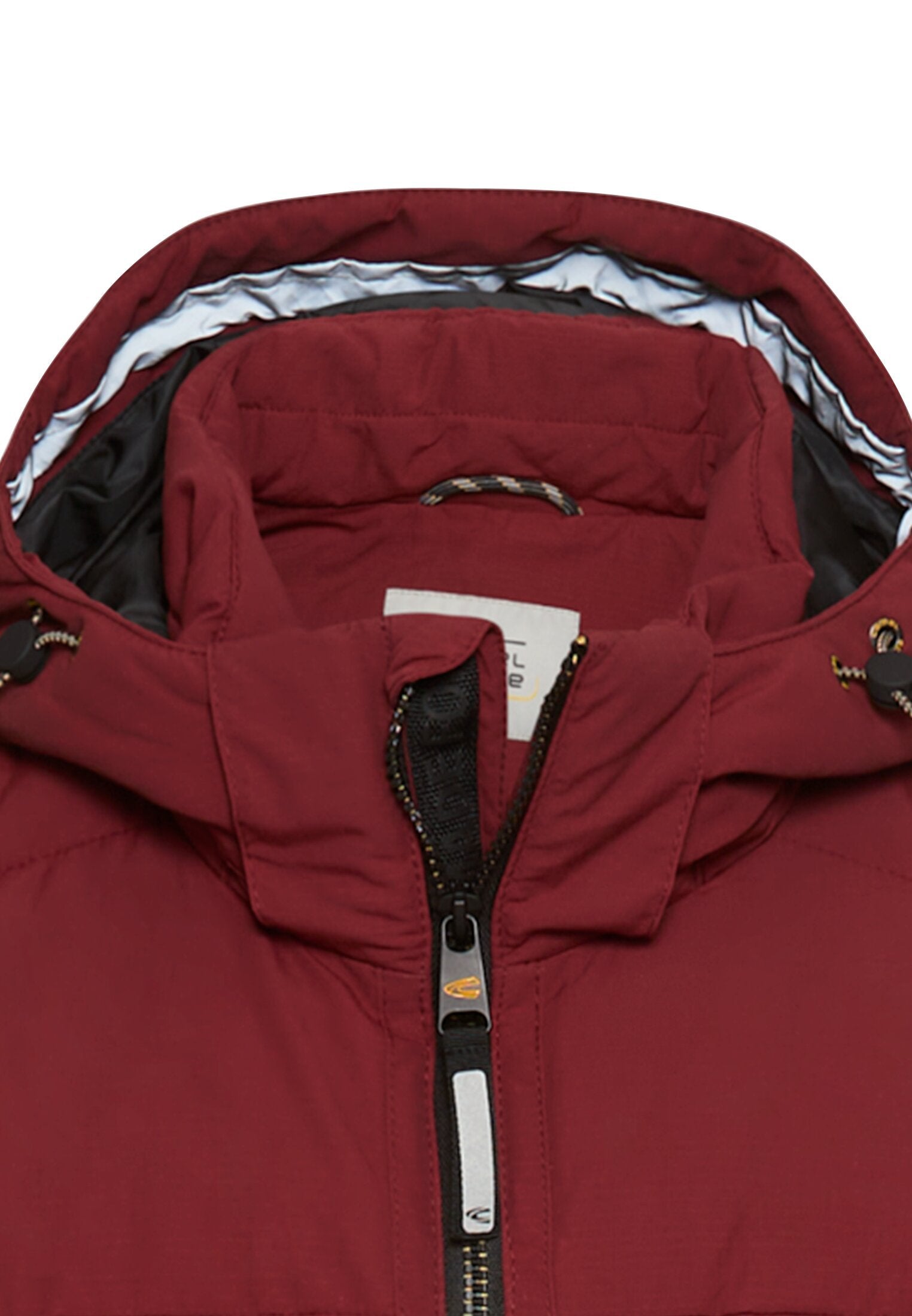 Winterjacke mit abnehmbarer Kapuze (Amber Red)
