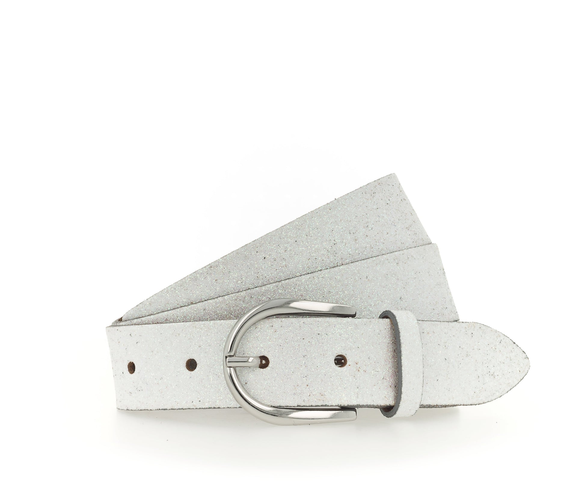 30 mm Gürtel (Weiss Irisieren)