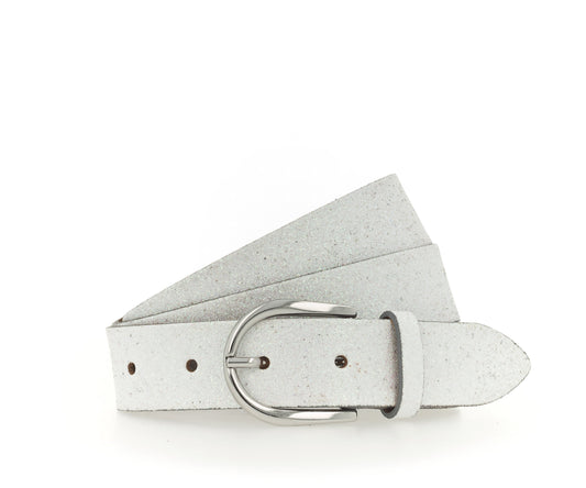 30 mm Gürtel (Weiss Irisieren)