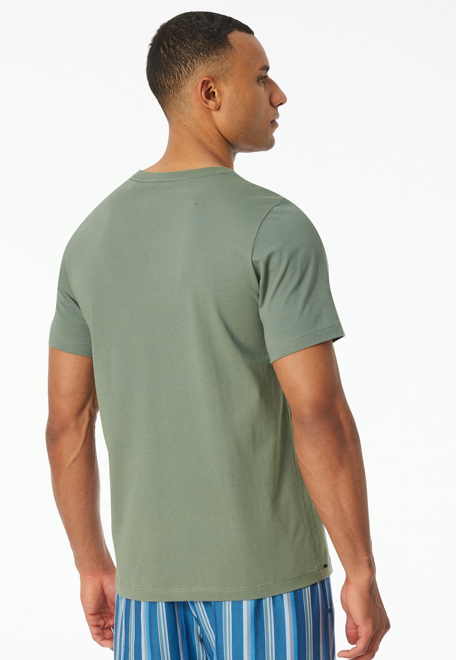 T-Shirt V-Ausschnitt (Khaki)