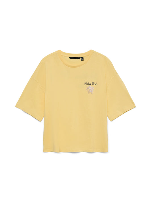 Vmsigrid Kelly Ss Top Box Jrs (Golden Haz)
