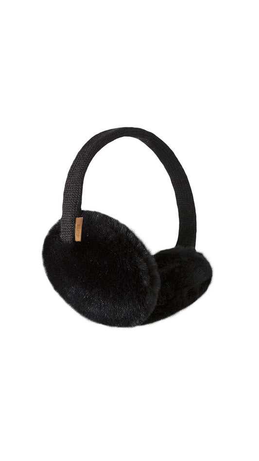 Plush Earmuffs (Black Black)