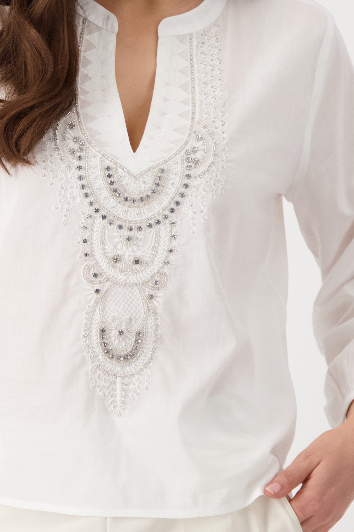 Bluse (Cream)