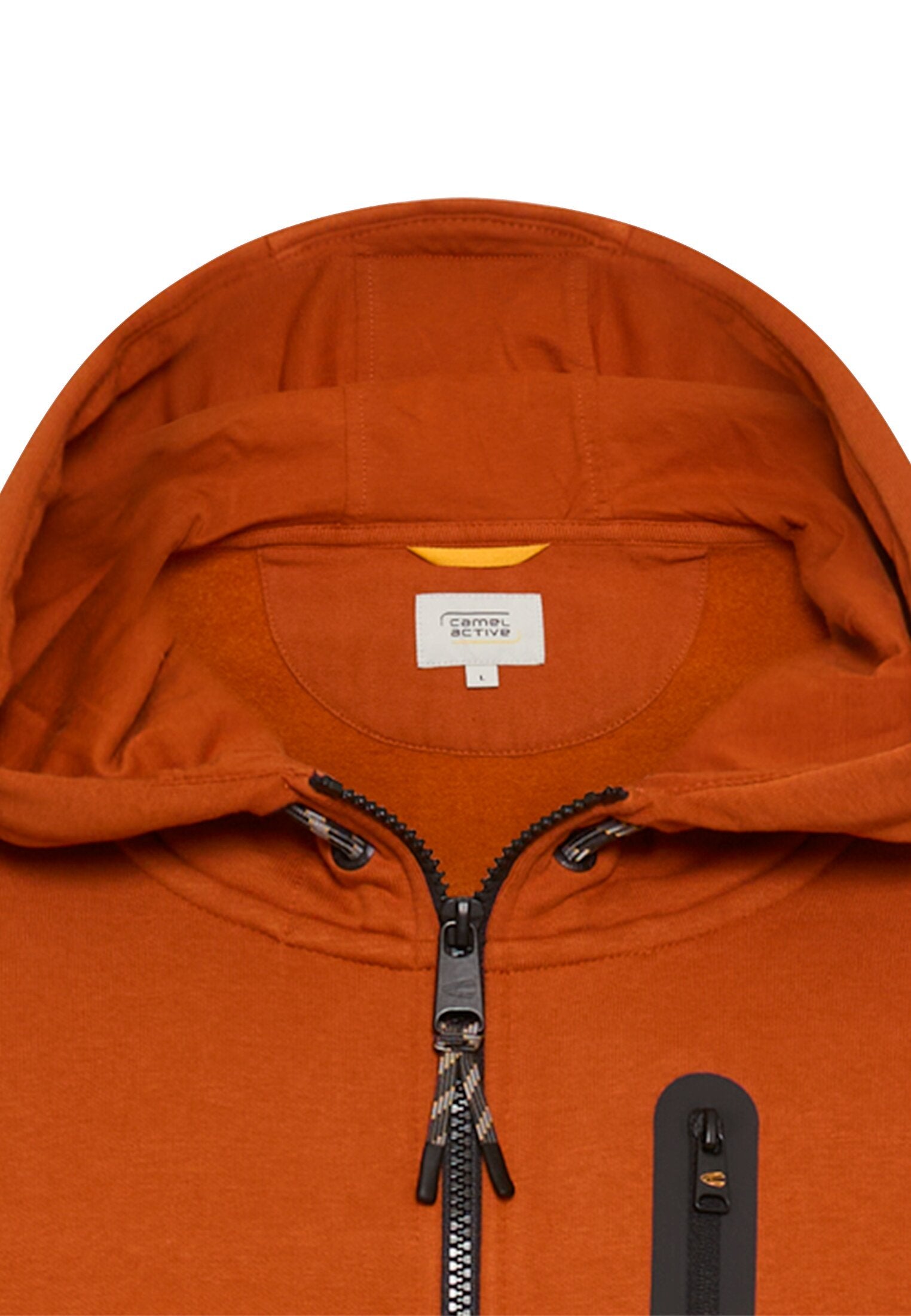 Sweatjacke mit Kapuze (Cinnamon)