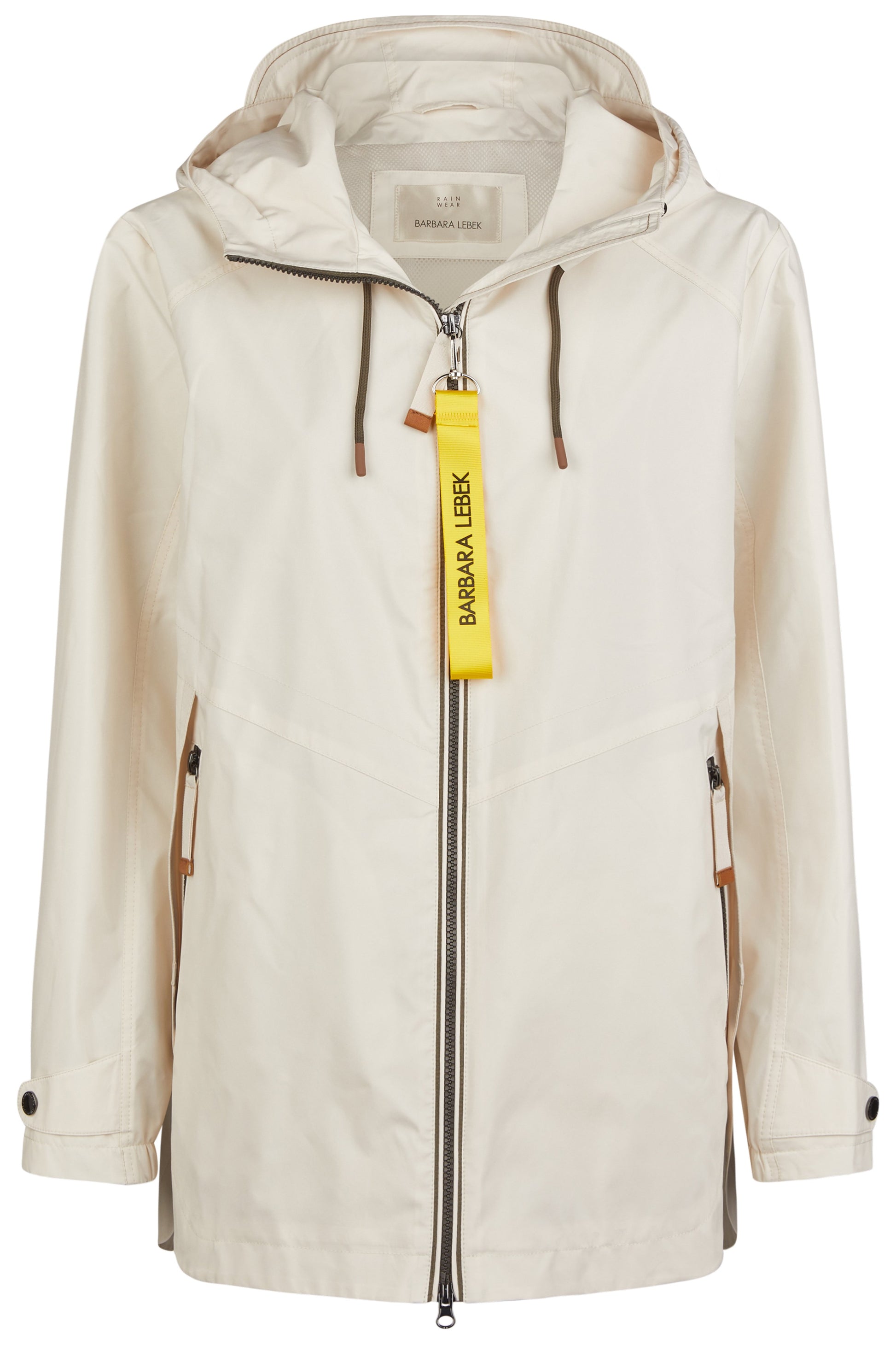 Funktionsjacke mit Kapuze (Ecru)