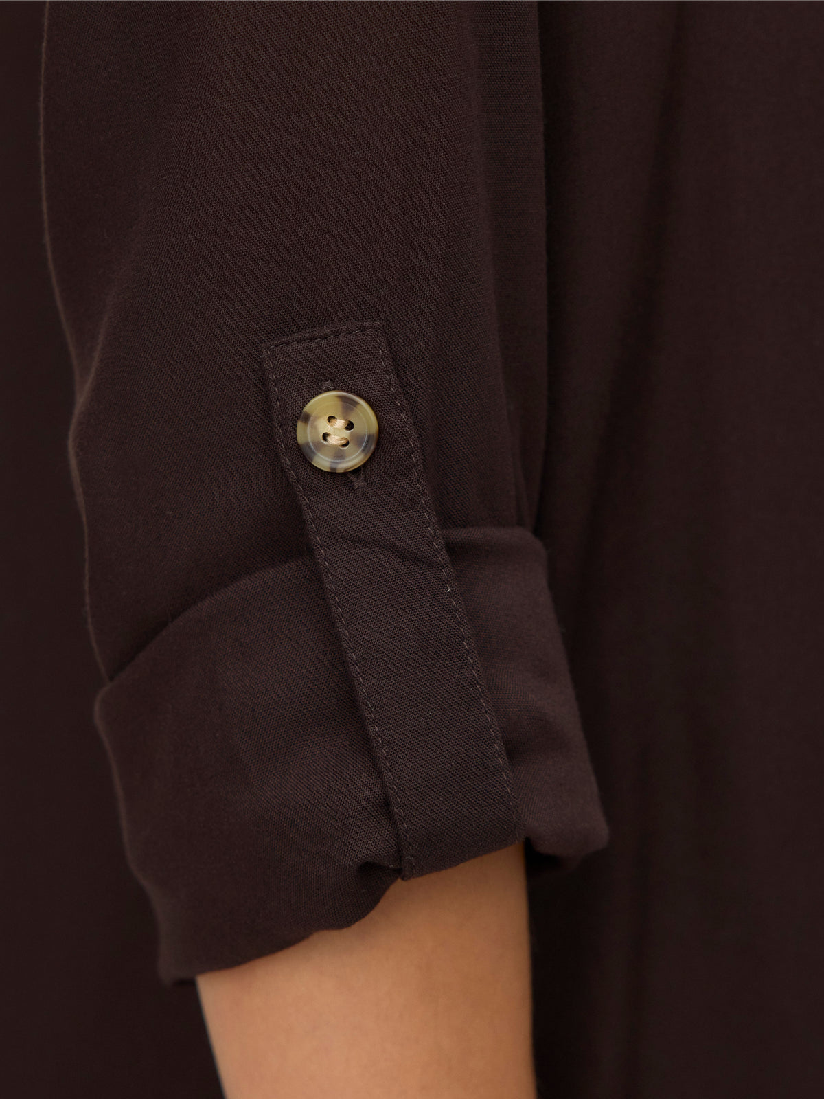 Vmbumpy L/s Shirt New Wvn Noos (Chocolate Tor)