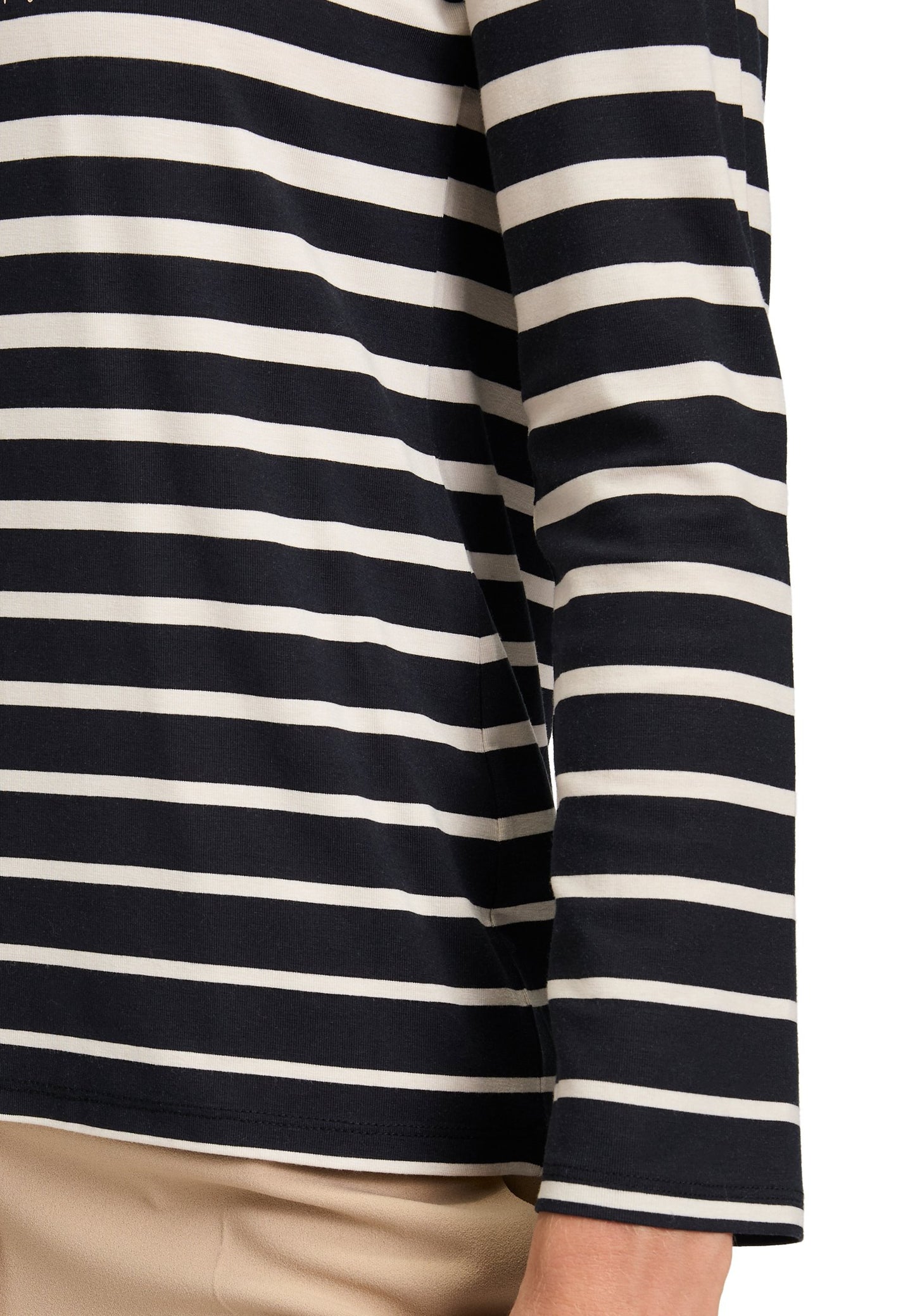 Basic Shirt (Black/beige)