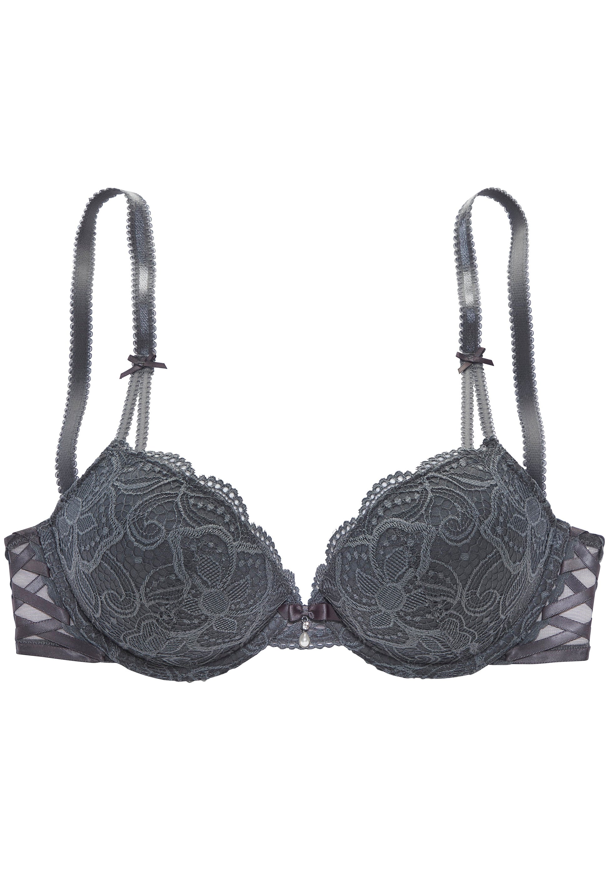 LASCANA Push-up BH (Graphit)