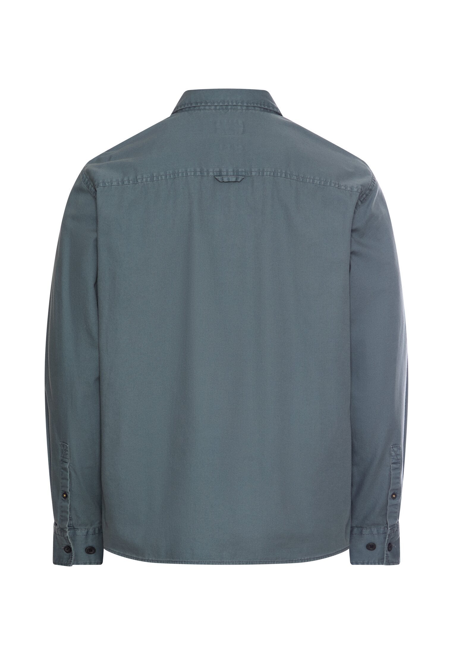 Baumwollhemd mit Kent-Kragen (Tinted Blue)