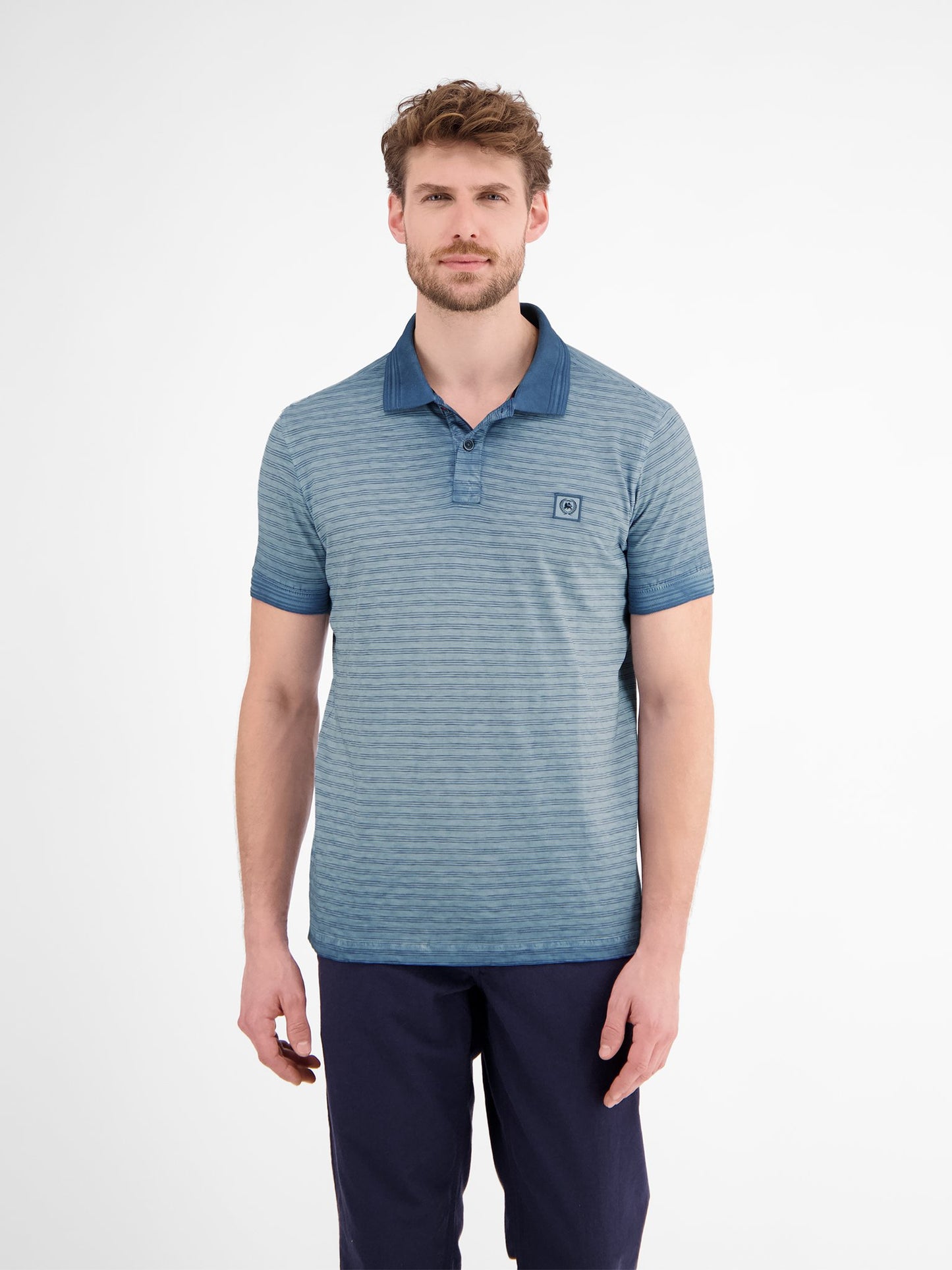 Polo-knopf (Crispy Blue)