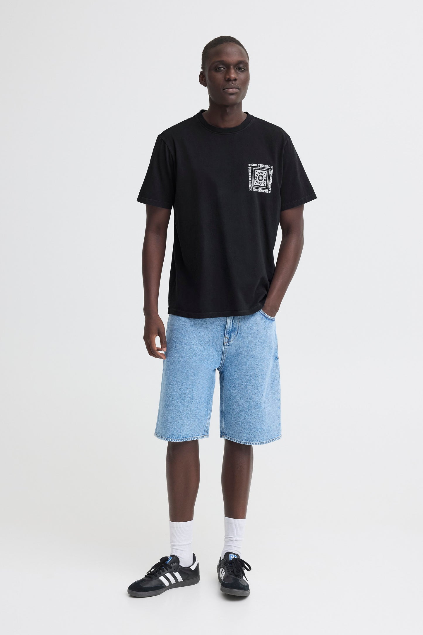 Bhkayden Graphic S/s Tee (Black Beau)