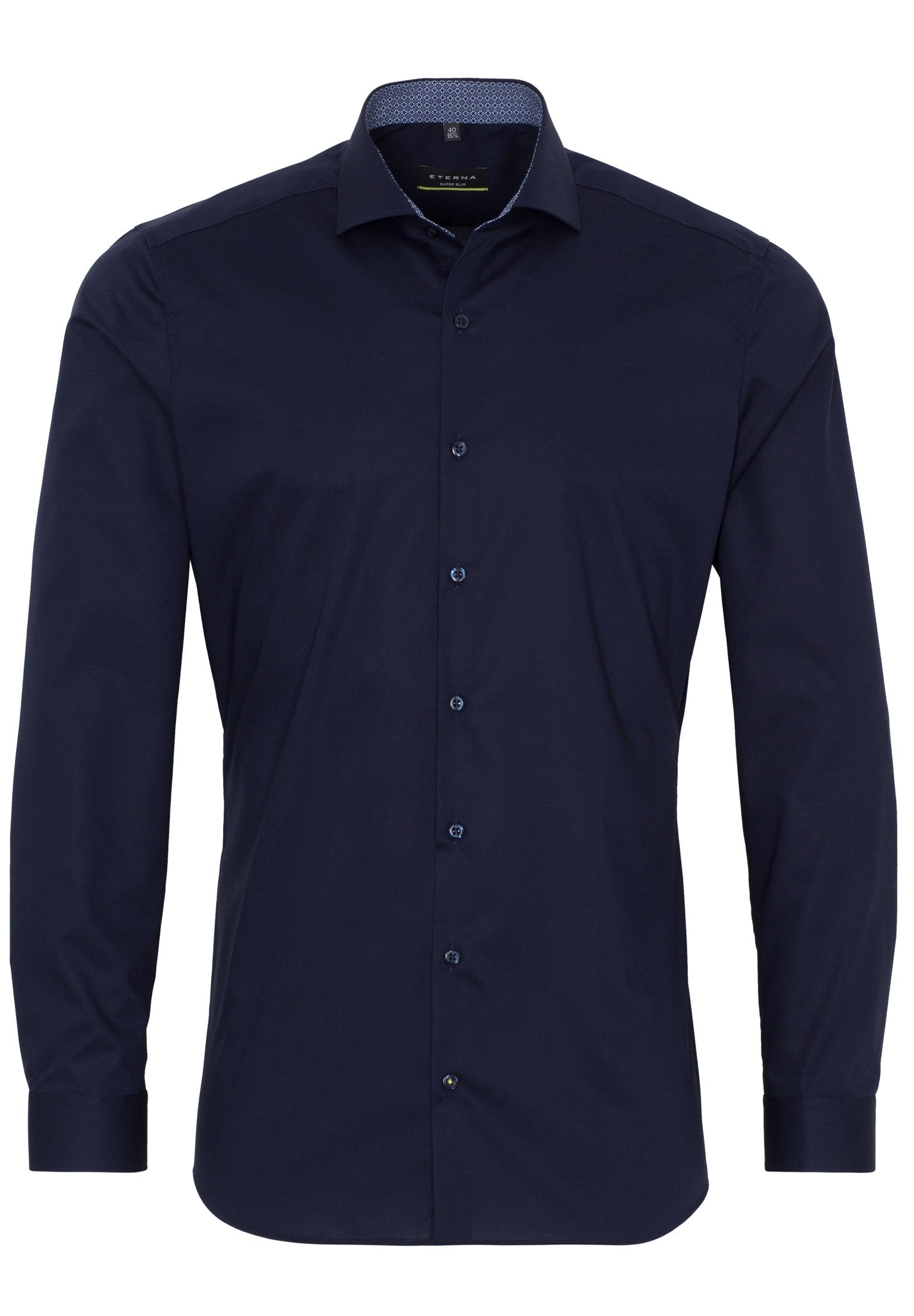 Hemd Stretch Langarm (Marine)