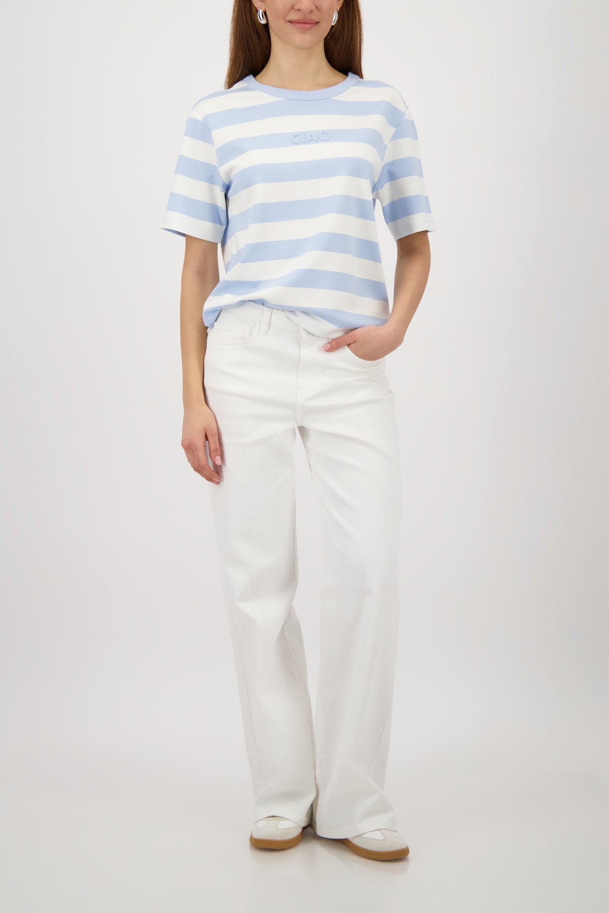 Sweatshirt (Light Sky Ringel)