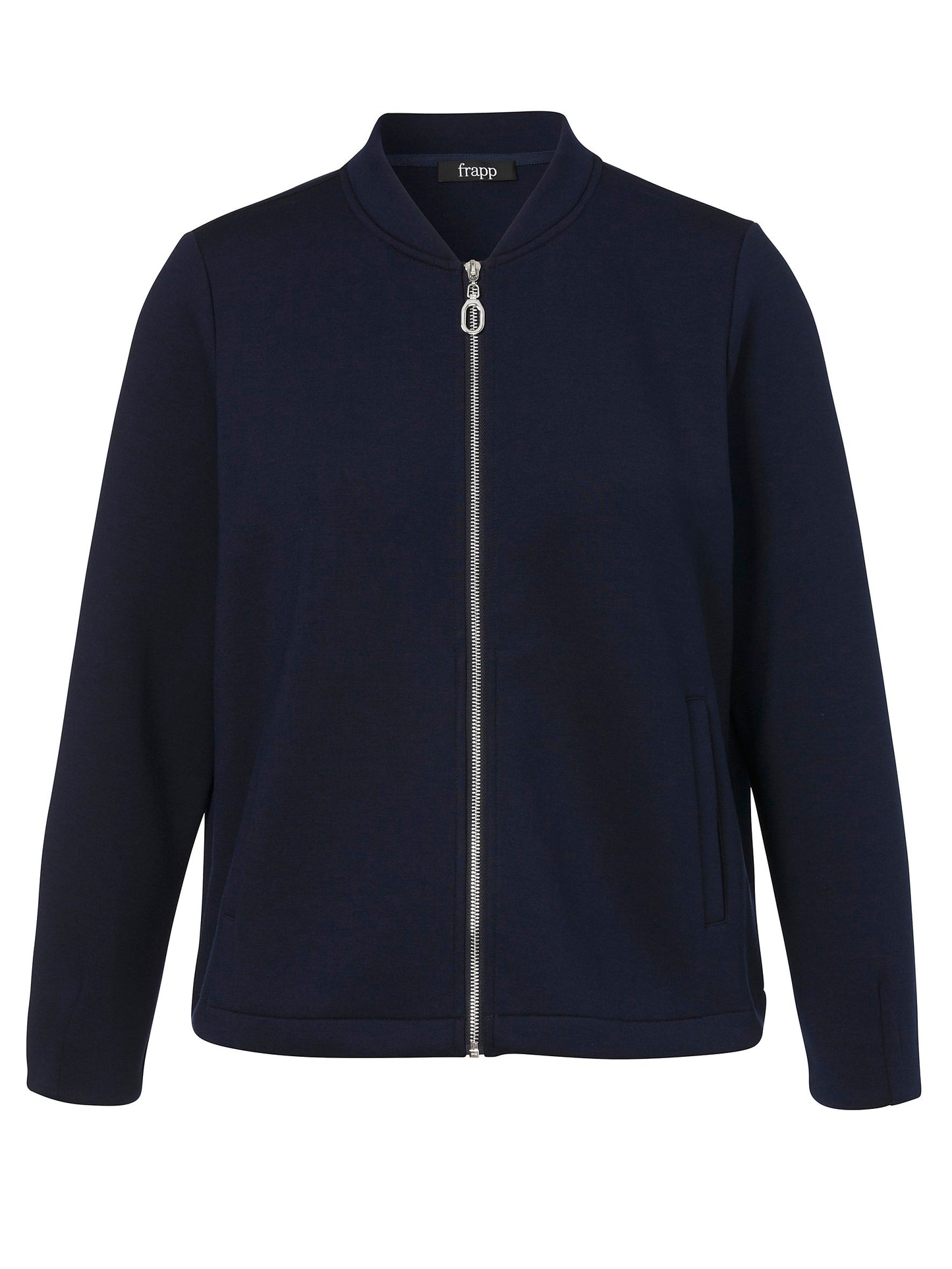 Jacke Rundhals 1/1 Arm Zipper (Navy)