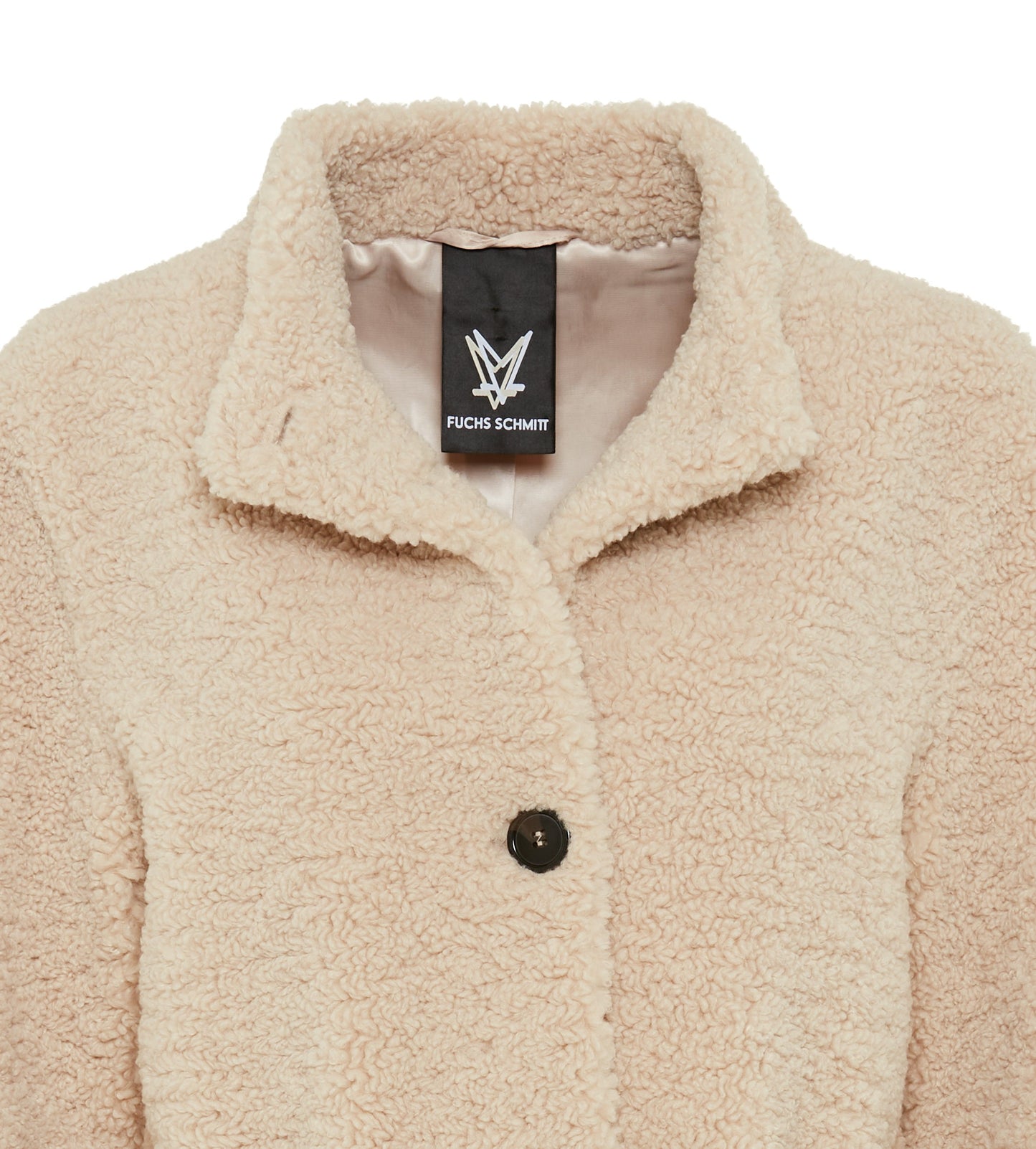 Fake Fur Jacke (Beige/kitt)