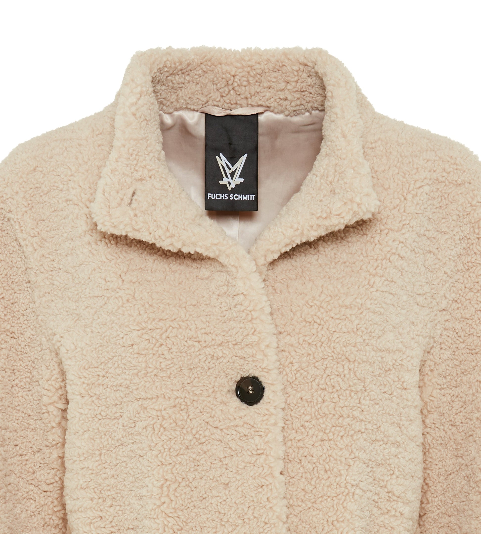 Fake Fur Jacke (Beige/kitt)