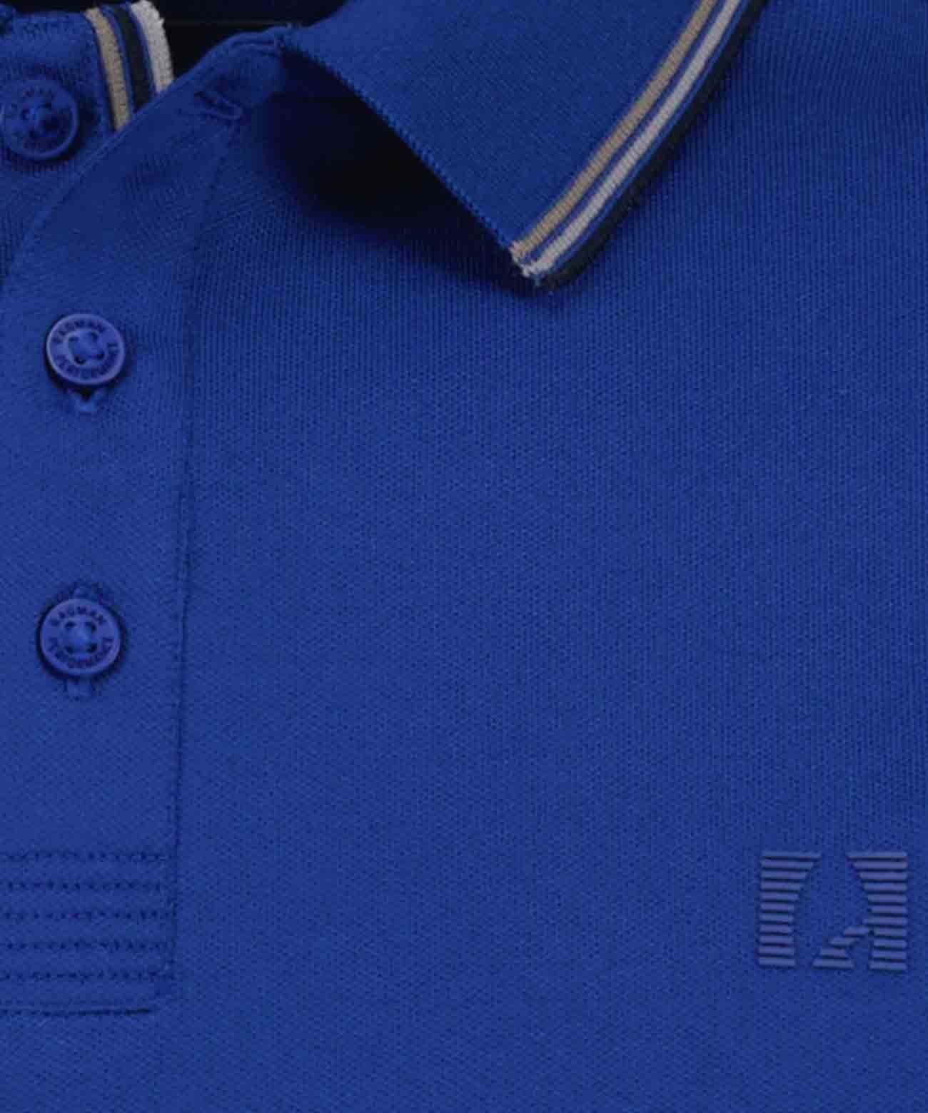 Piqué-Polo "keep dry", modern fit (Tintenblau)