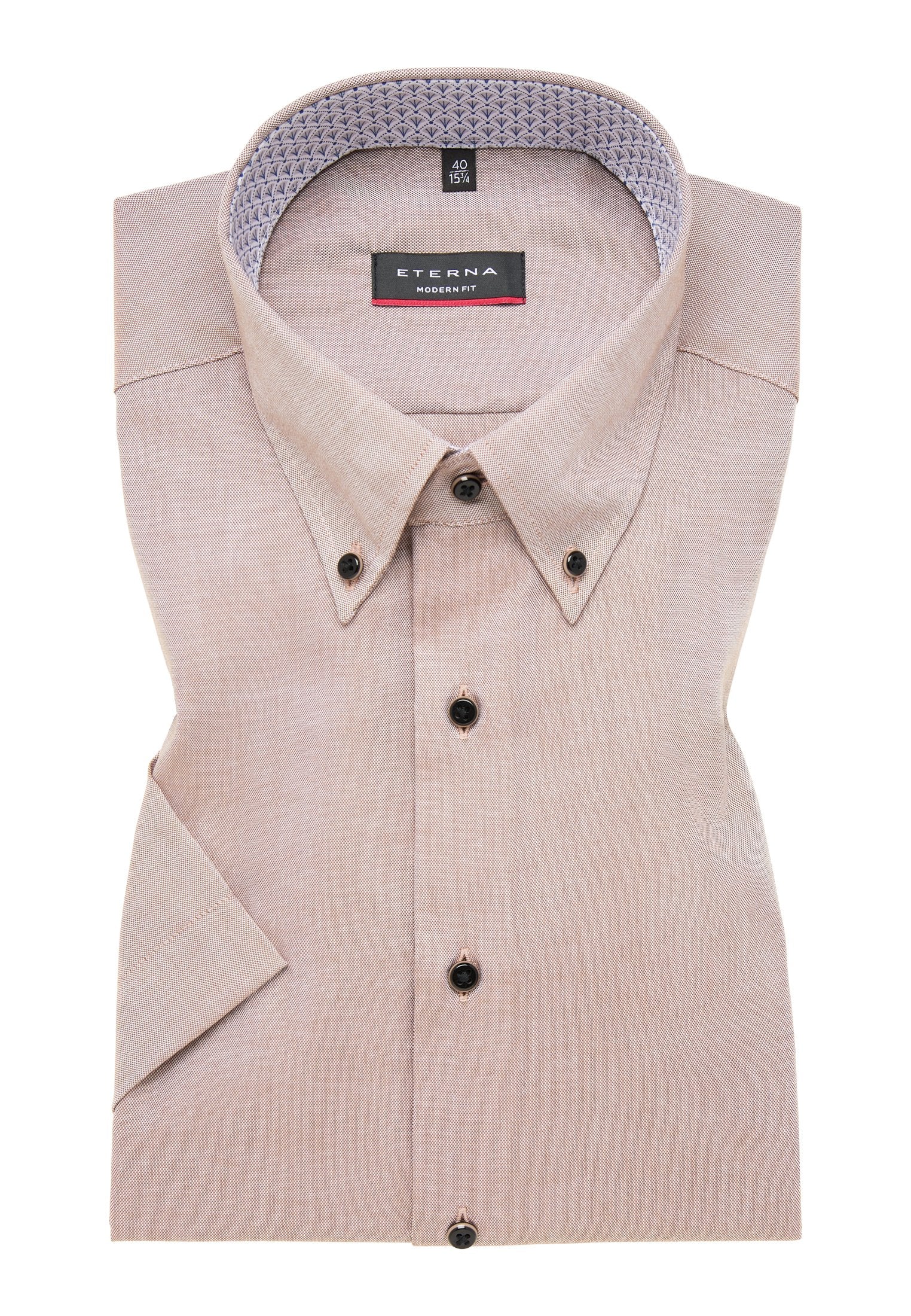 Hemd Oxford Kurzarm (Champagner)